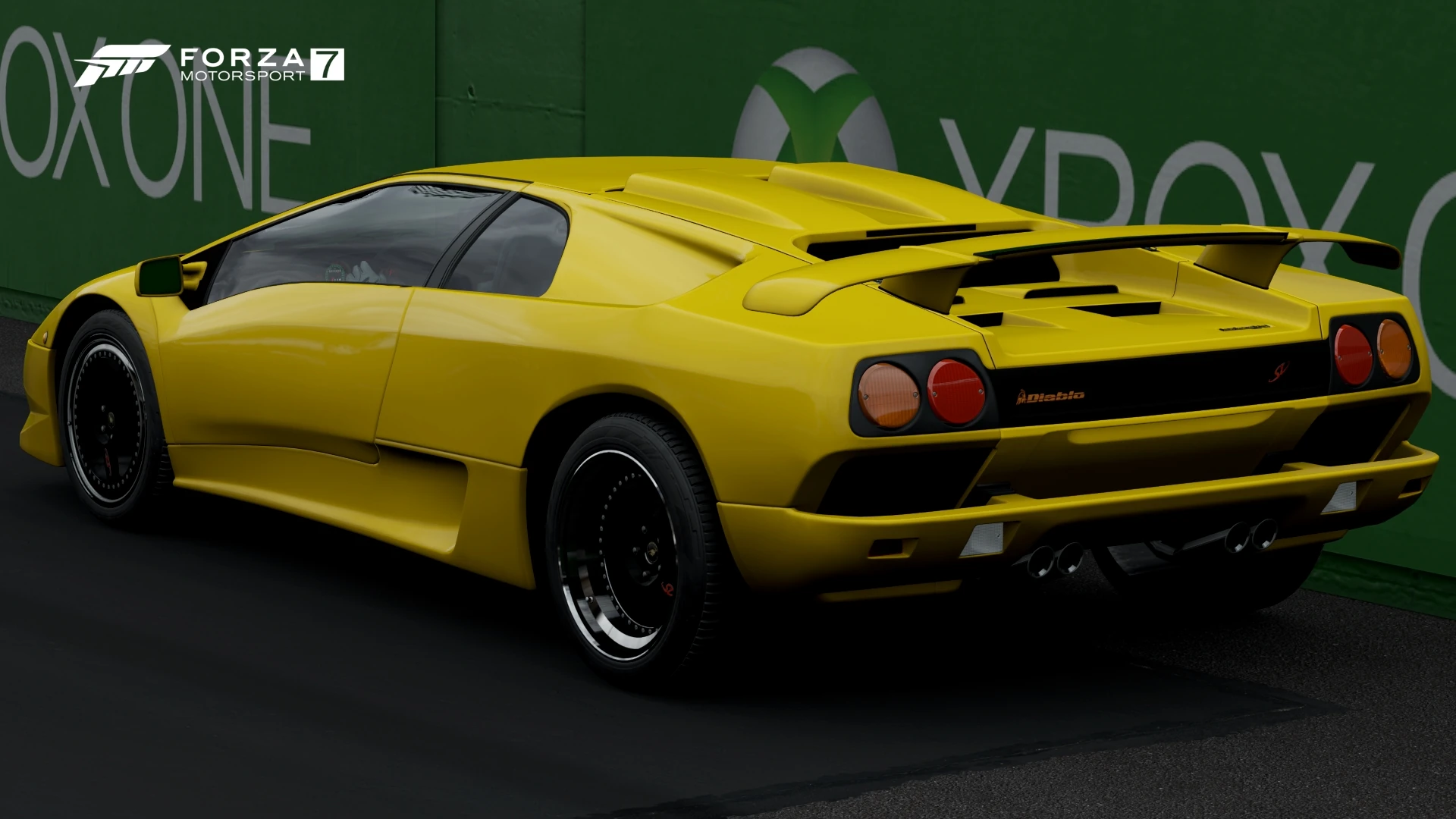 1997 Lamborghini Diablo SV - Rear