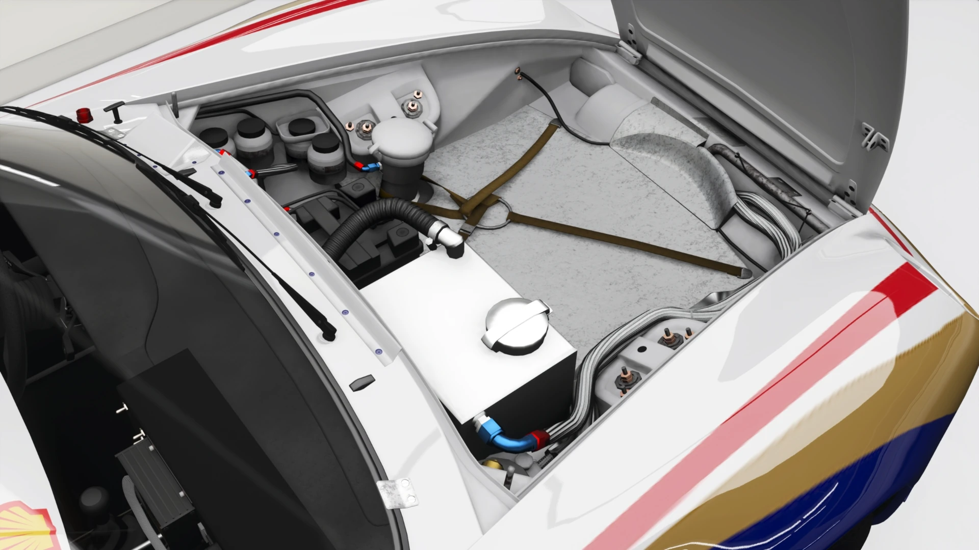 1986 Porsche 185 959 Prodrive Rally Raid - Trunk