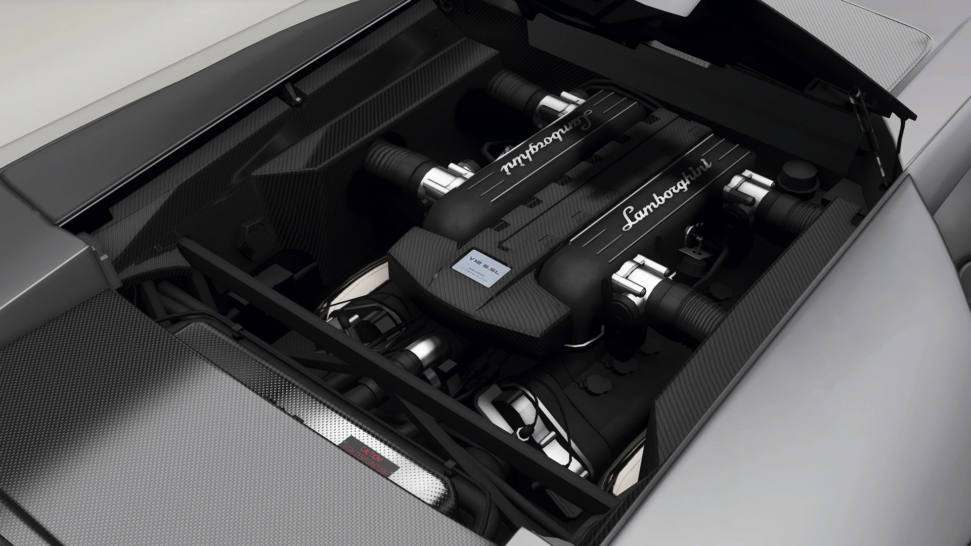2010 Lamborghini Murciélago LP 670-4 SV - Engine