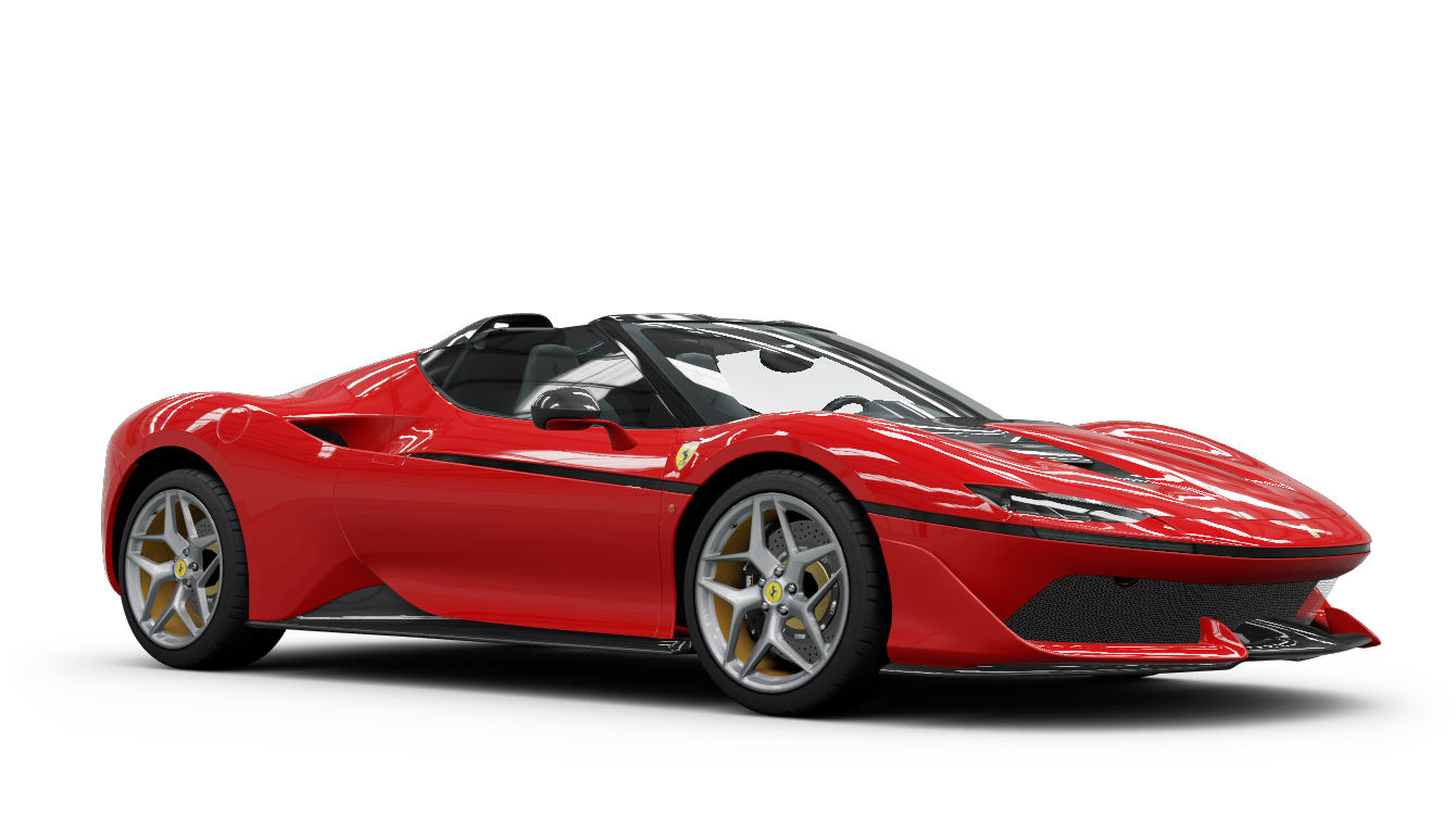 Изумительные кривые и художественные формы 2017 Ferrari J50