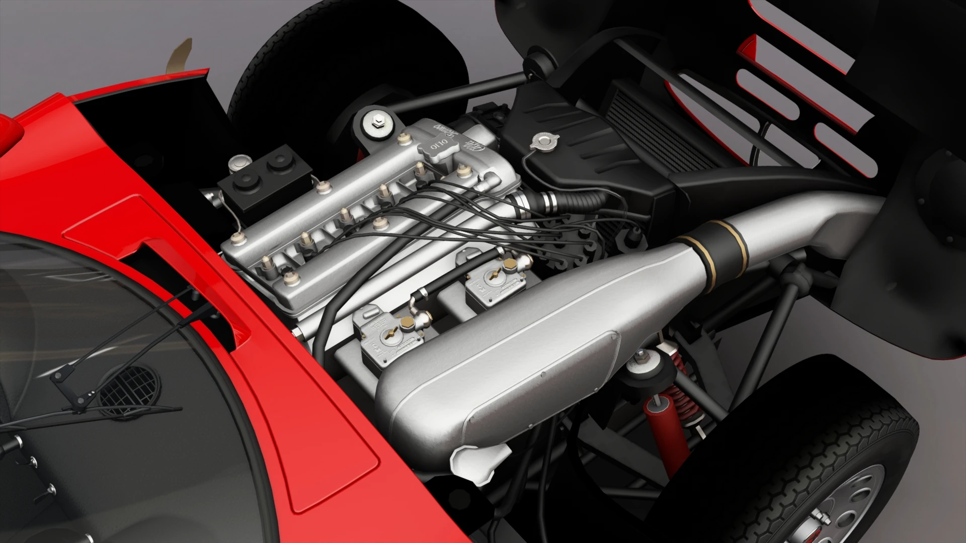 1965 Alfa Romeo Giulia TZ2 - Engine