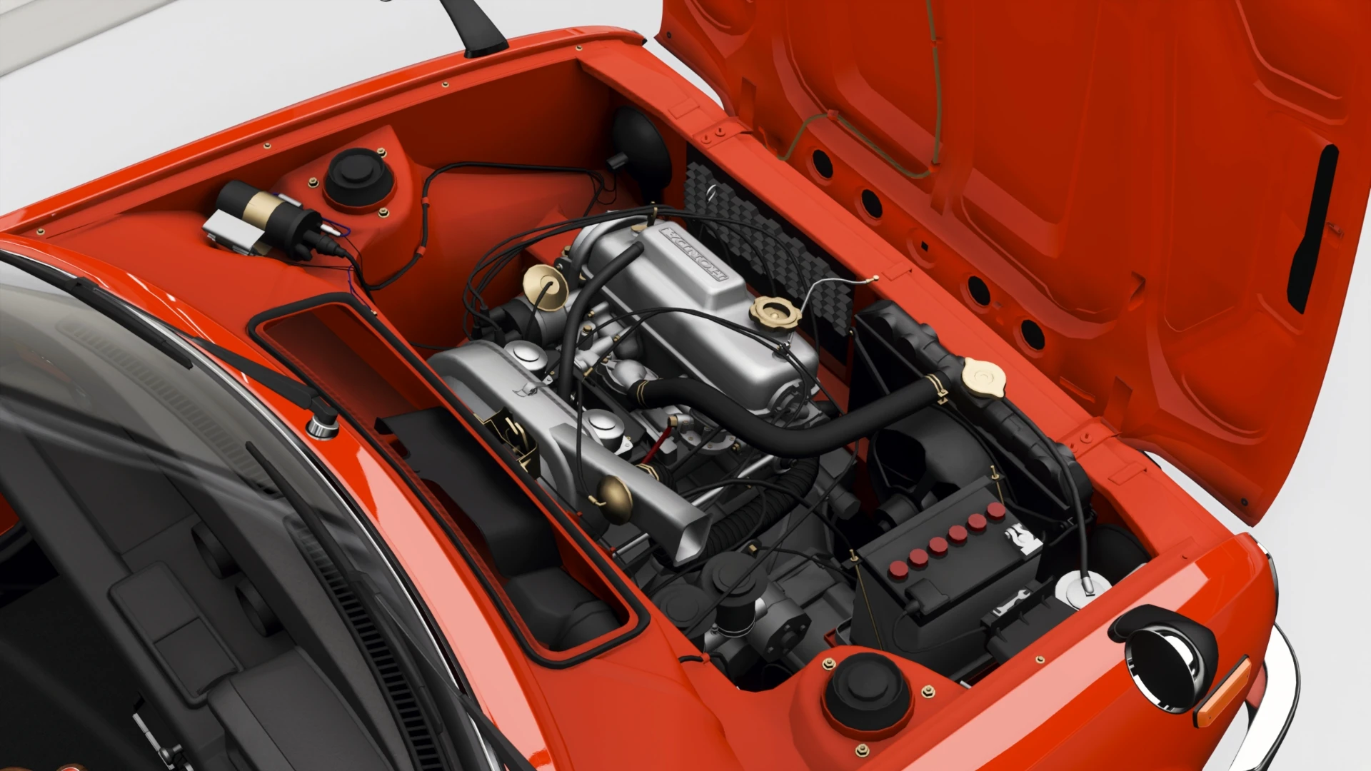 1974 Honda Civic RS - Engine