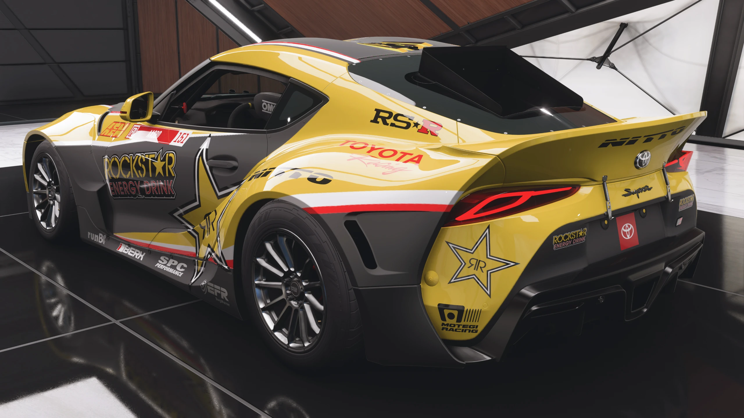 2020 Formula Drift 151 Toyota GR Supra - Rear