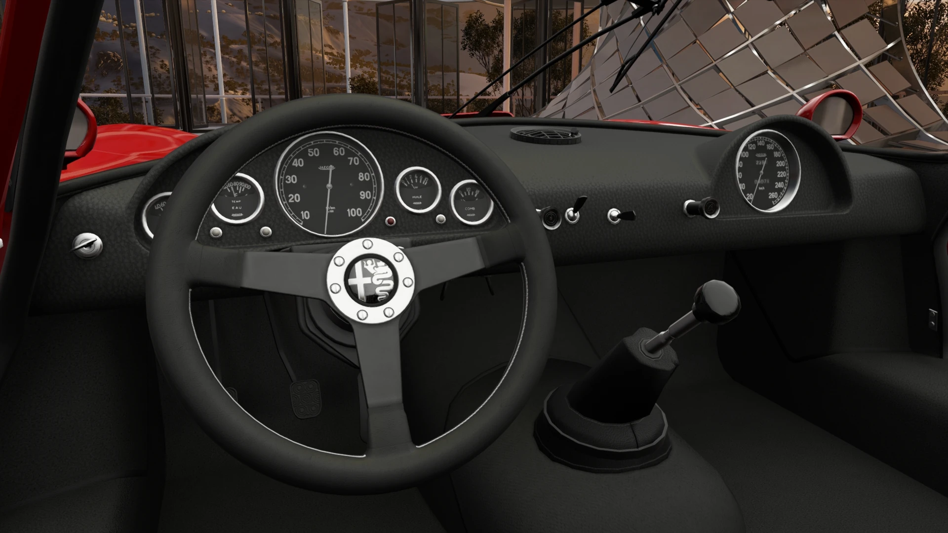 1965 Alfa Romeo Giulia TZ2 - Interior