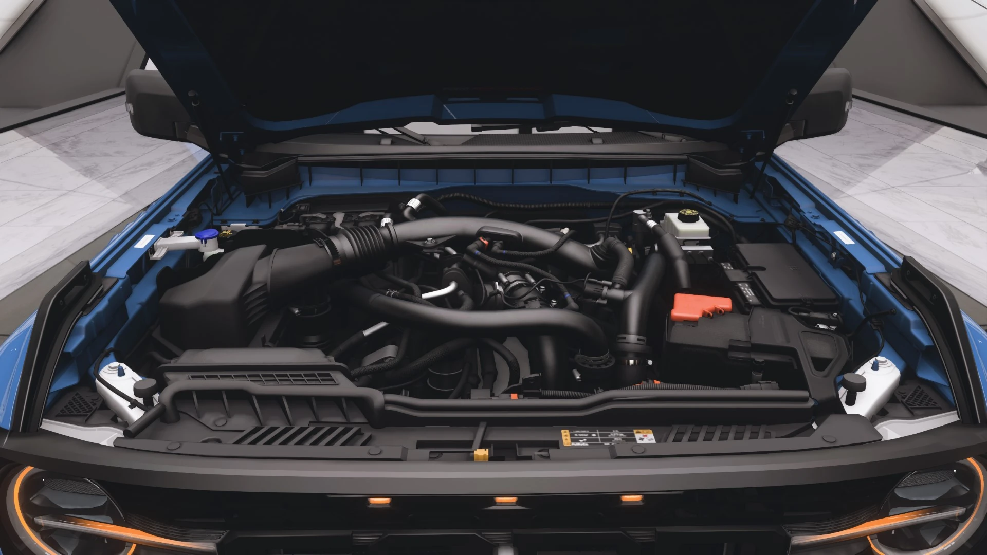 2022 Ford Bronco Raptor - Engine