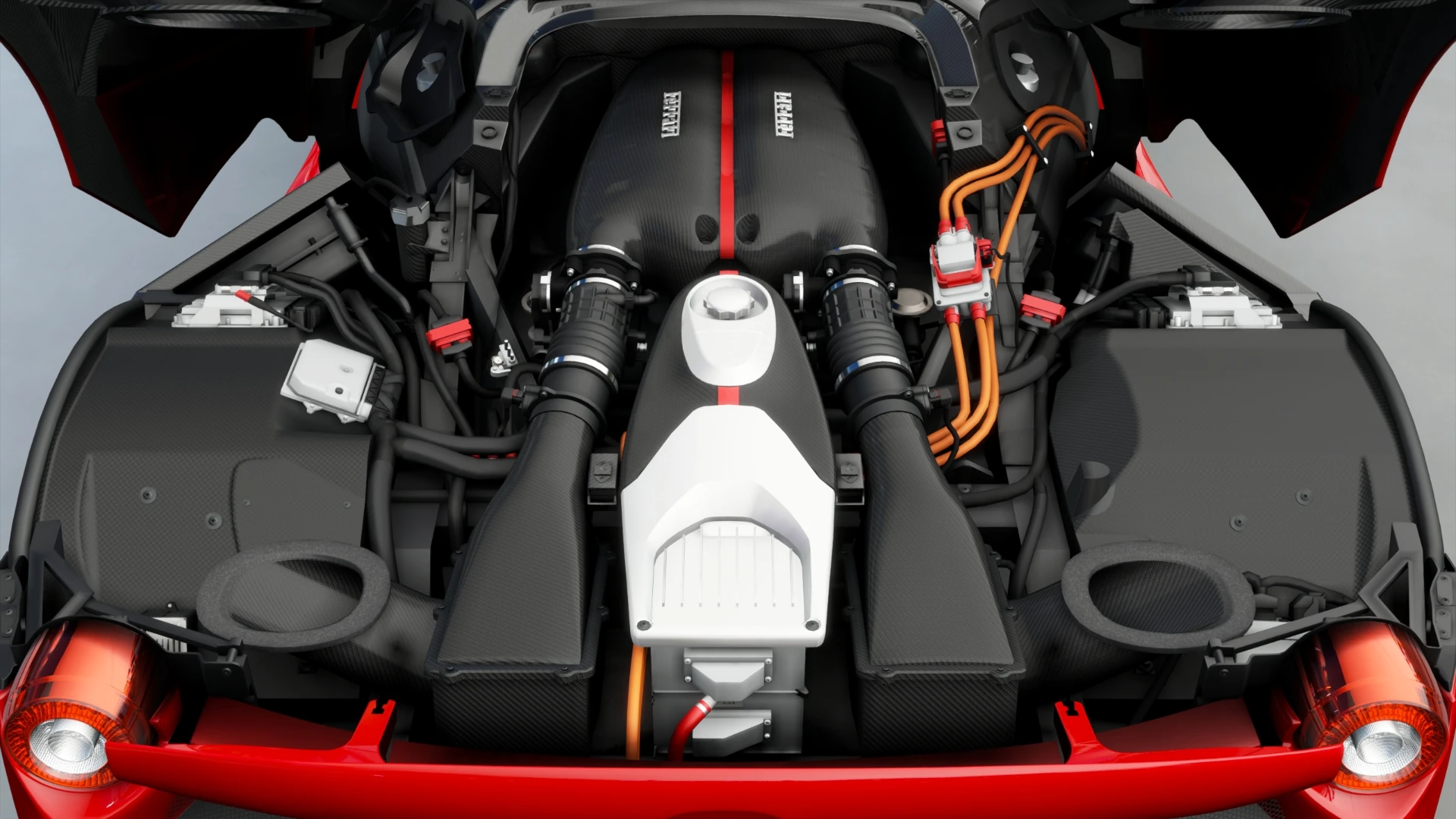 2013 Ferrari LaFerrari - Engine