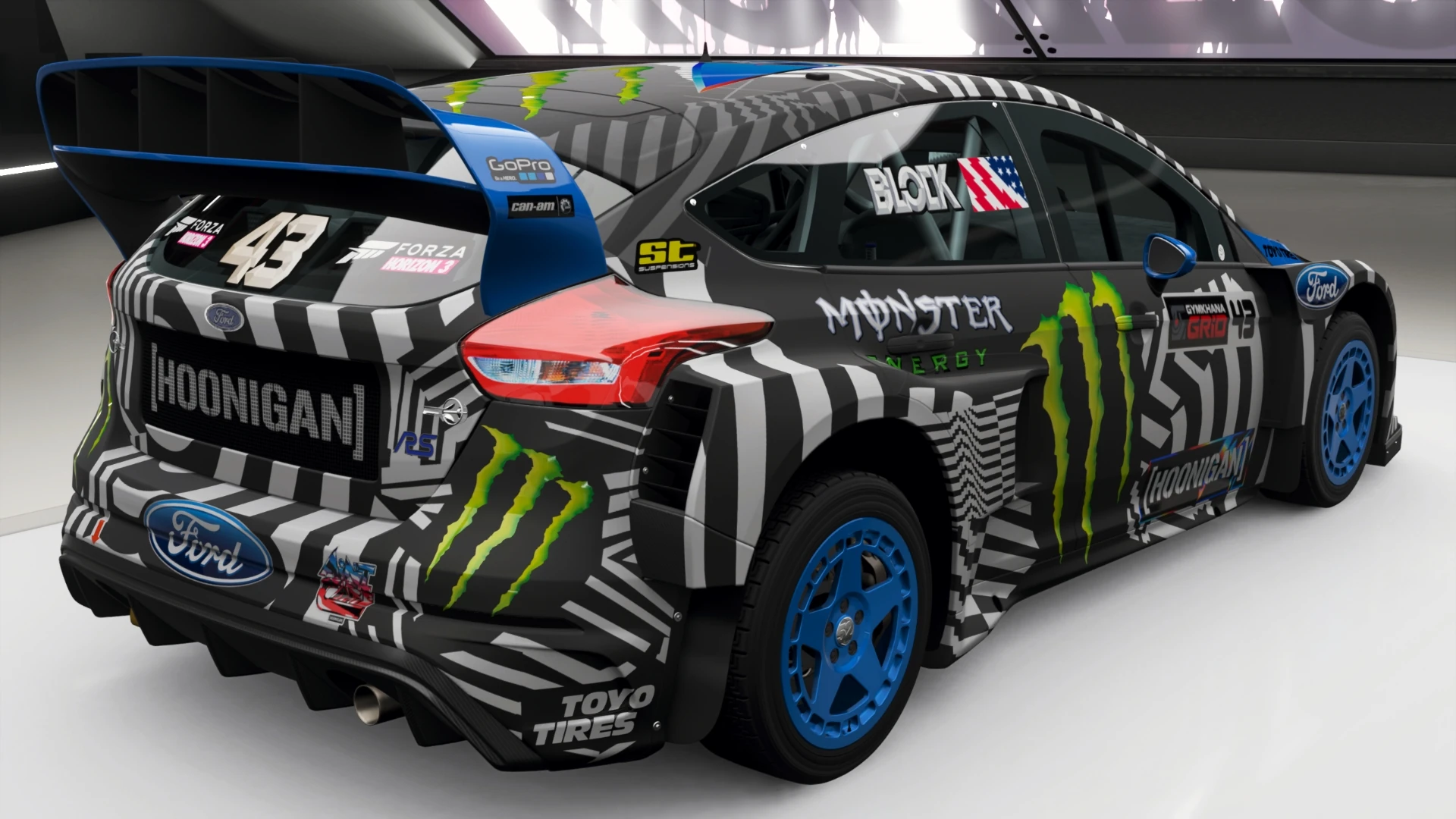 Hoonigan Gymkhana 9 Ford Focus RS RX "Welcome Pack" thumbnail