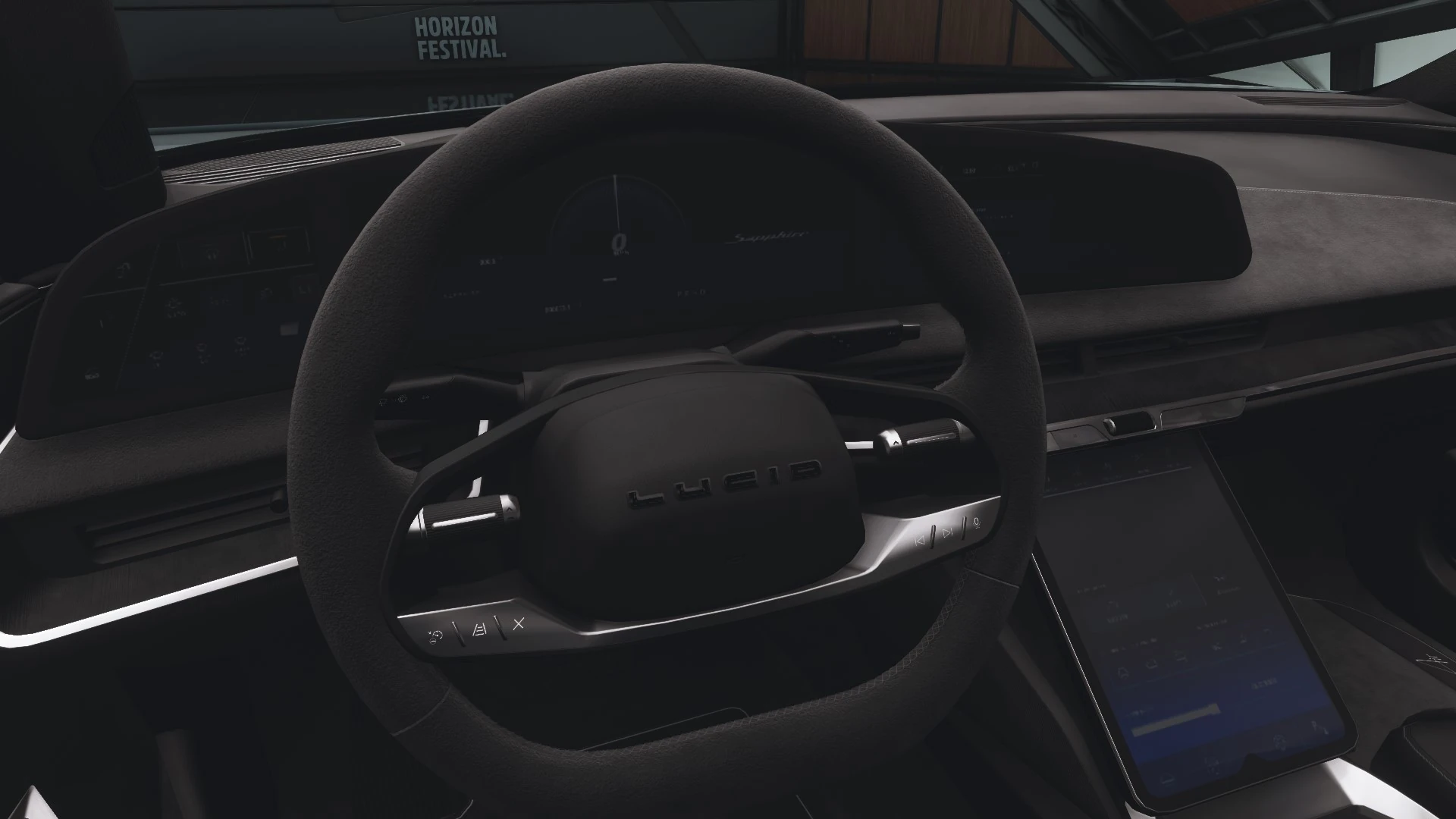 2024 Lucid Air Sapphire - Dashboard