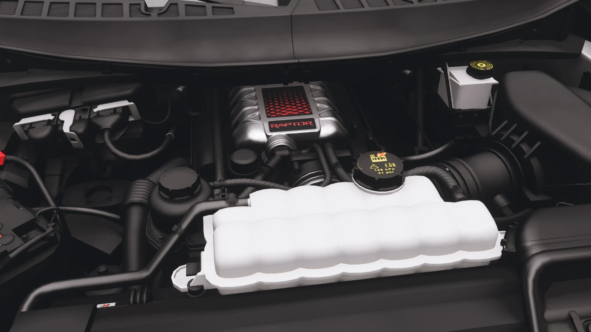 2023 Ford F-150 Raptor R - Engine