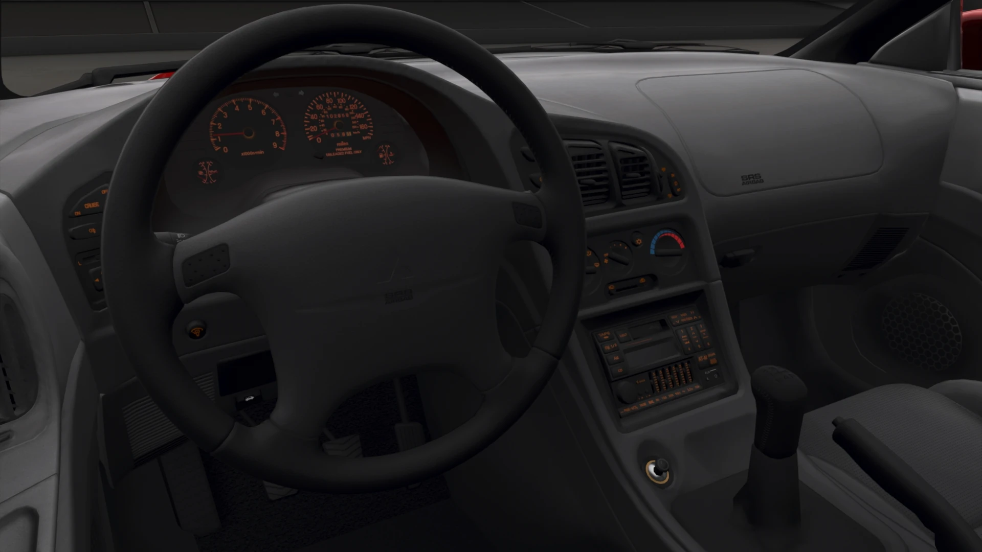1995 Mitsubishi Eclipse GSX - Interior