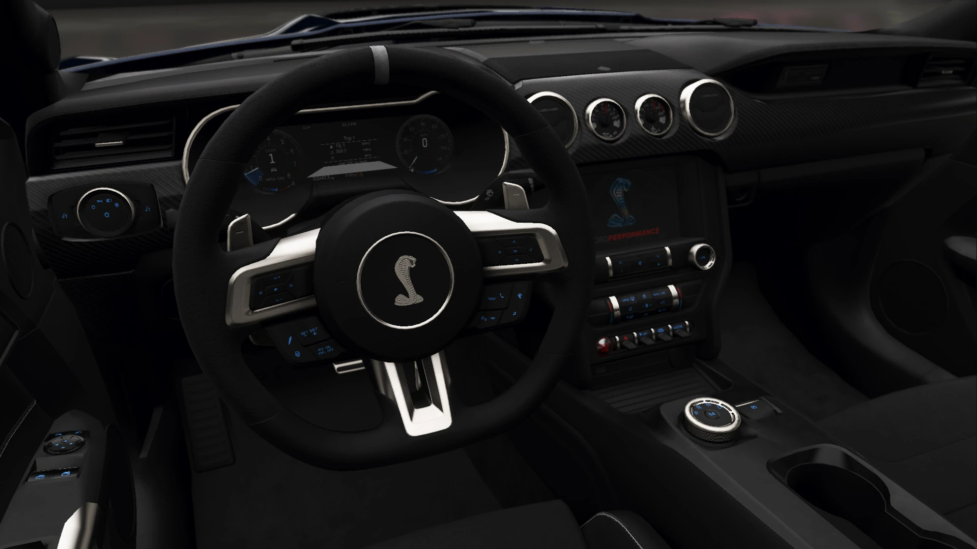 2020 Ford Mustang Shelby GT500 - Dashboard