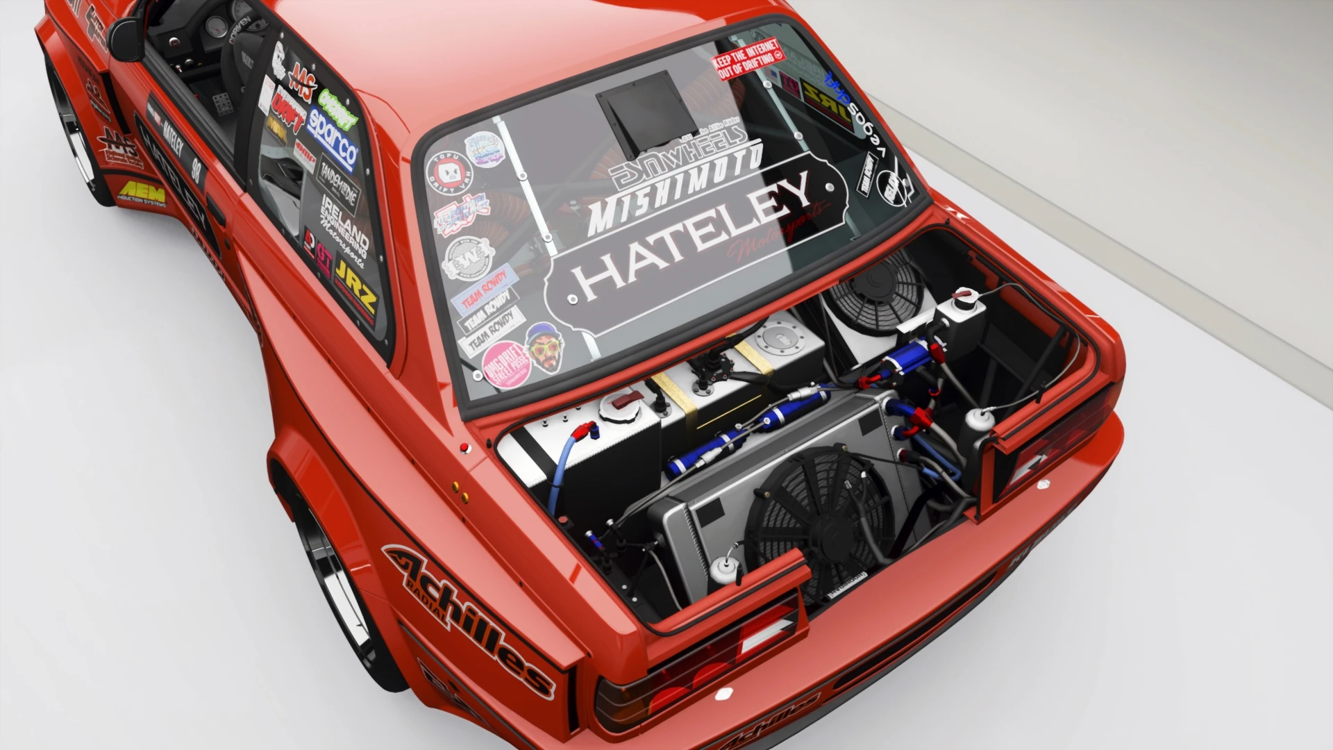1989 Formula Drift 98 BMW 325i - Trunk