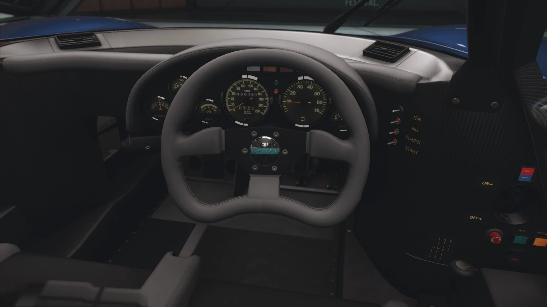 1991 Jaguar Sport XJR-15 - Dashboard