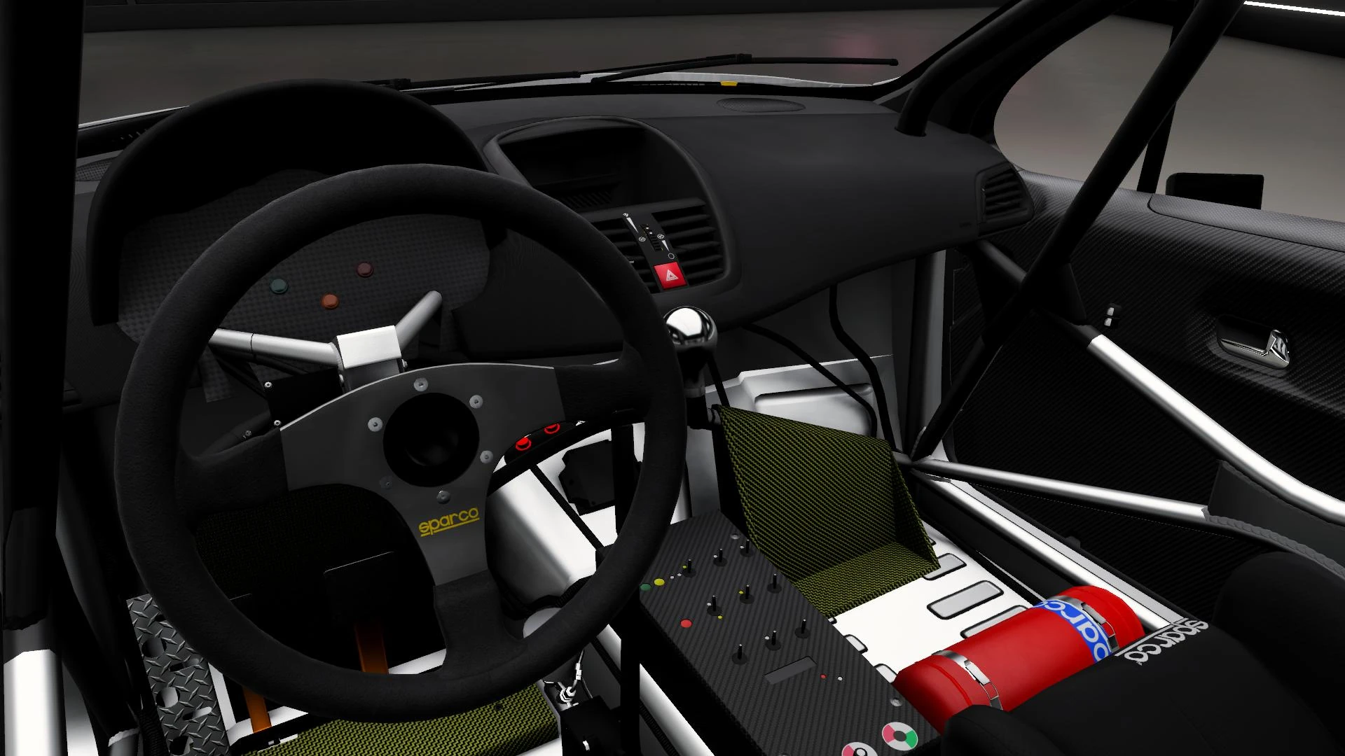 2007 Peugeot 207 Super 2000 - Dashboard