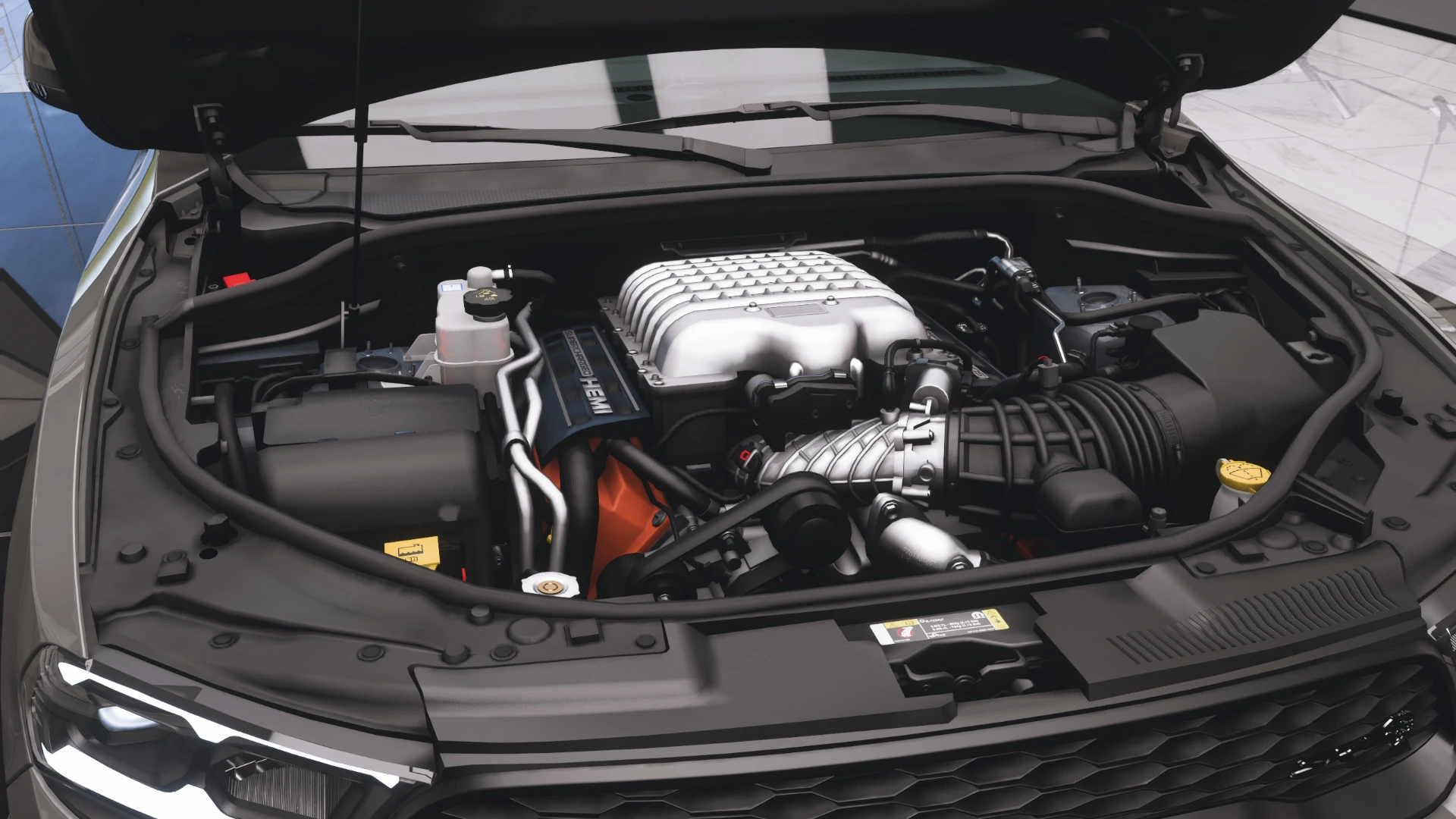 2021 Dodge Durango SRT Hellcat - Engine