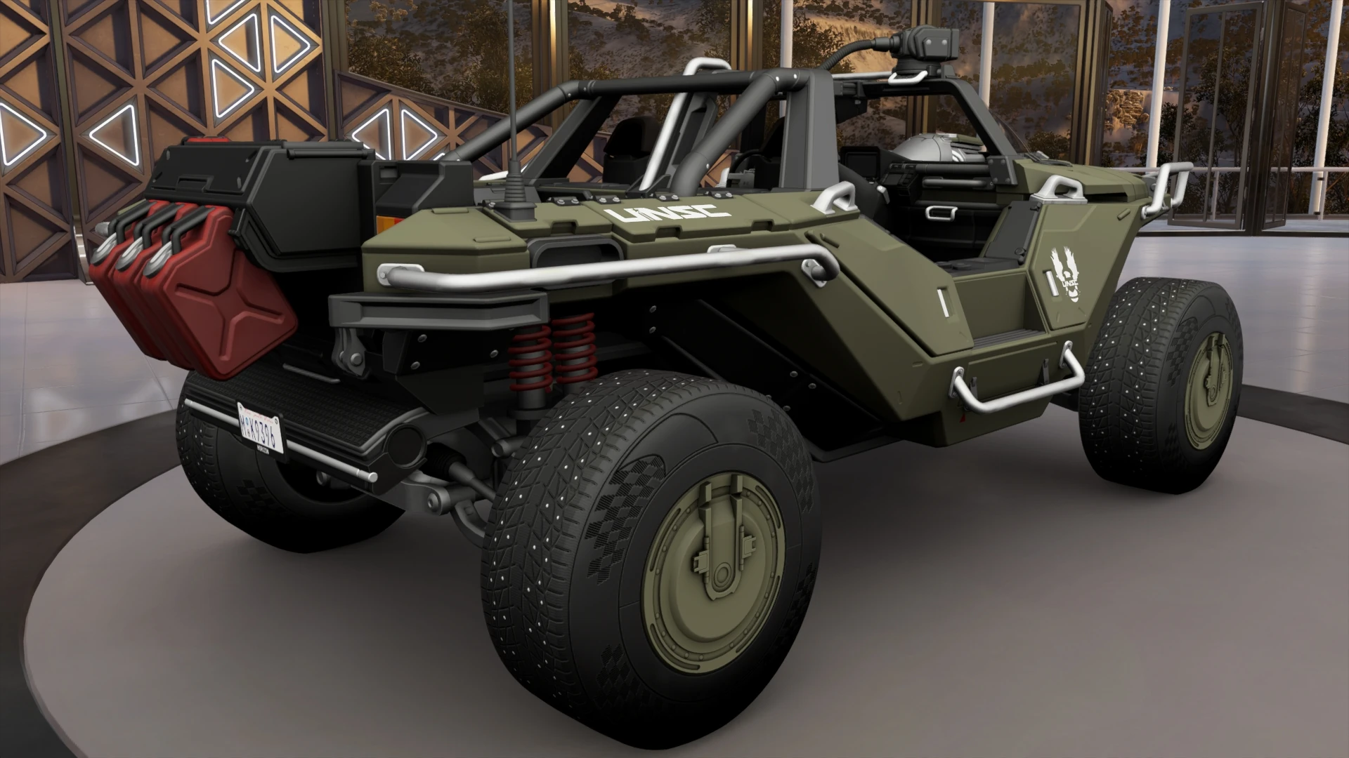 2554 AMG Transport Dynamics M12S Warthog CST - Rear