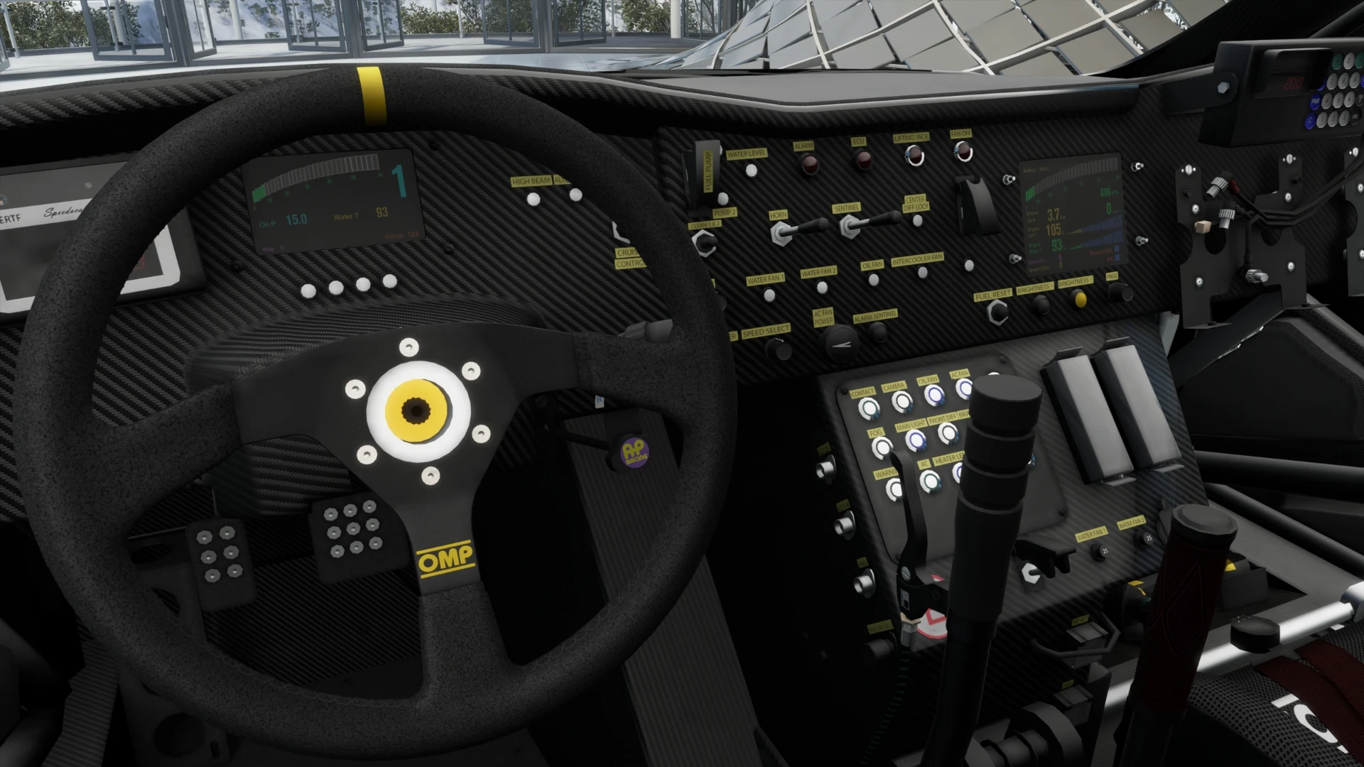 2014 Ford Ranger T6 Rally Raid - Interior