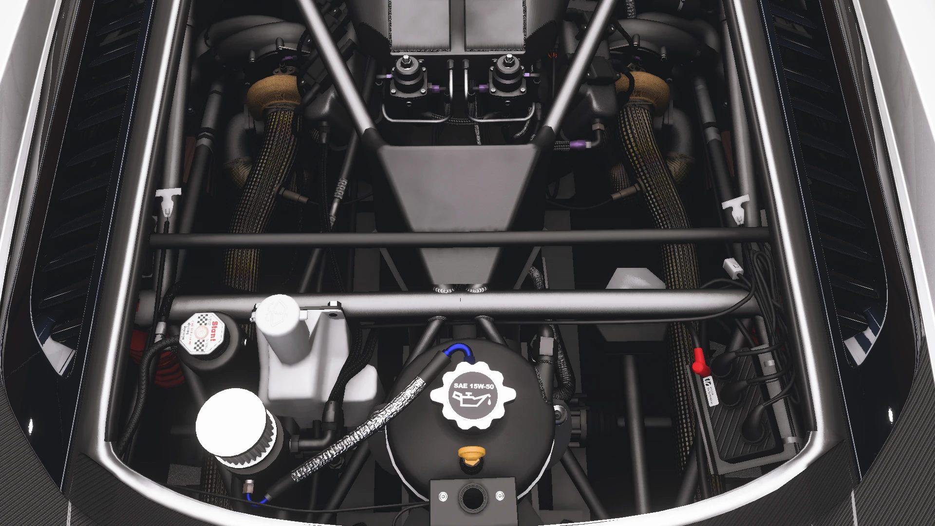 2017 Saleen S7 LM - Engine