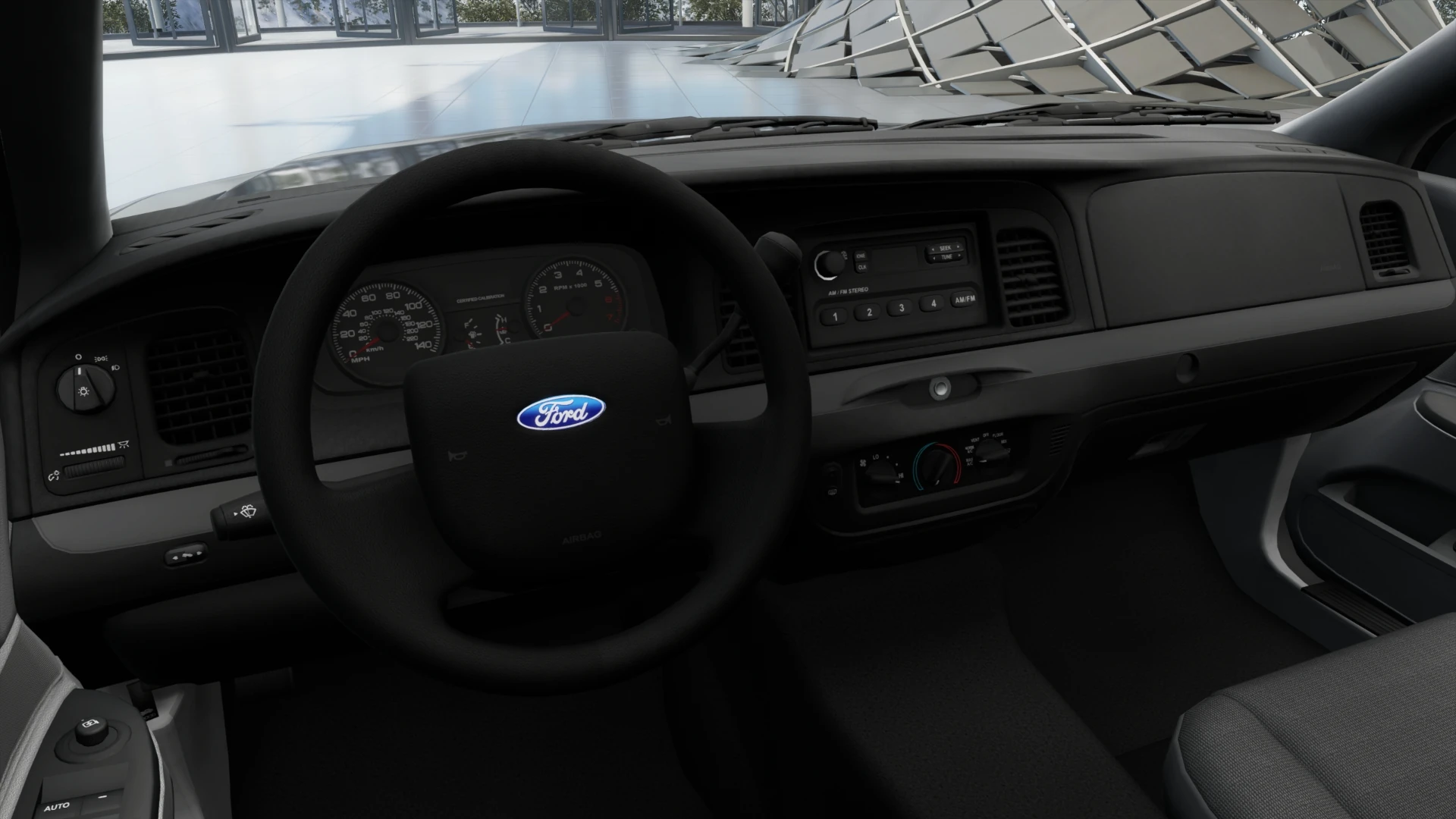 2010 Ford Crown Victoria Police Interceptor - Interior