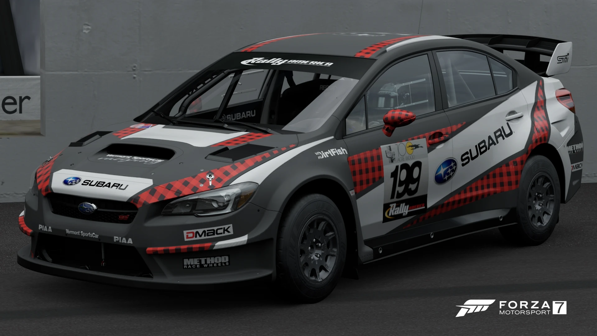 SUBARU #199 WRX STI VT15R Rally Car Gallery