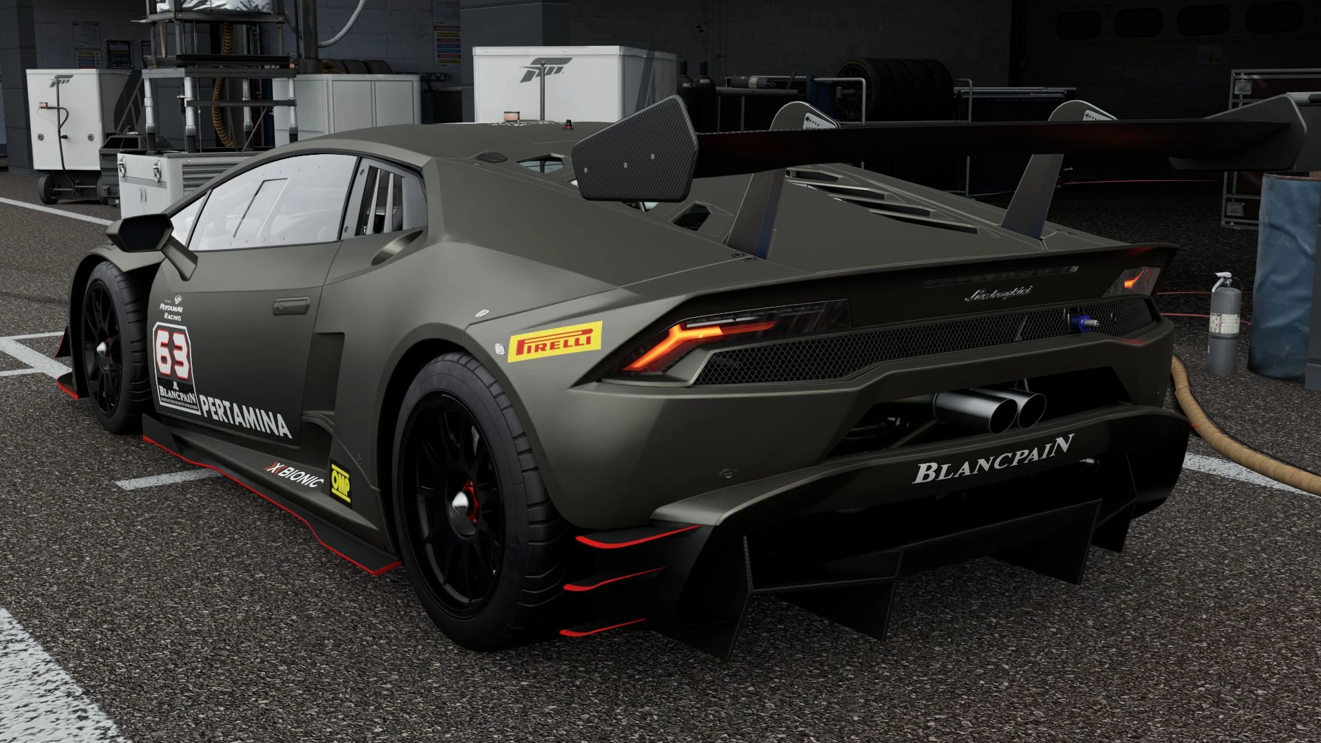 Lamborghini #63 Squadra Corse Huracán LP620-2 Super Trofeo thumbnail