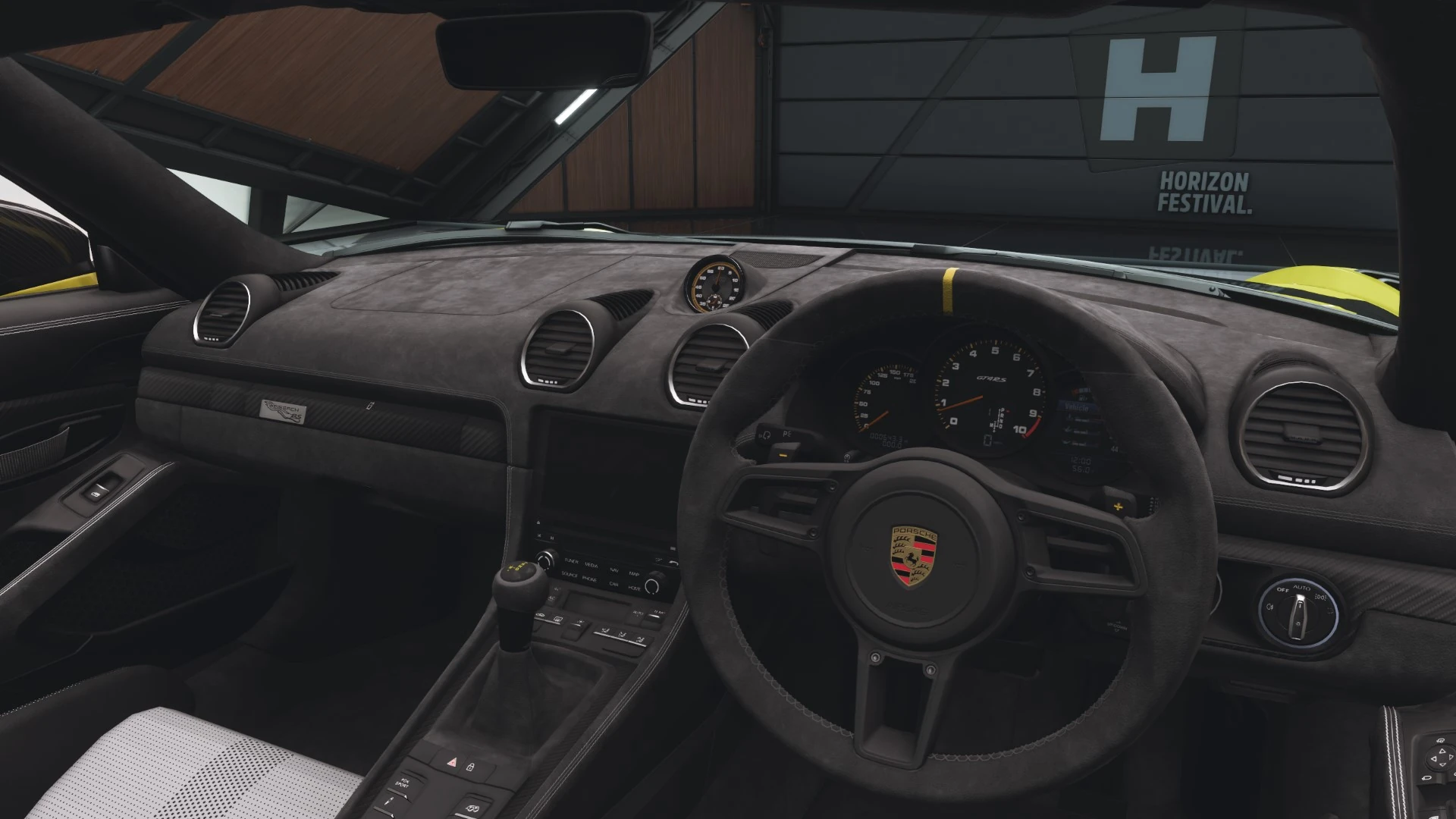 2022 Porsche 718 Cayman GT4 RS - Dashboard