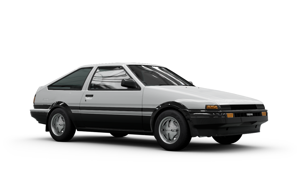 TOYOTA SPRINTER AE86 TRUENO
頭文字D AE86 Toyota Sprinter Trueno GT Apex | Forza Wiki | Fandom