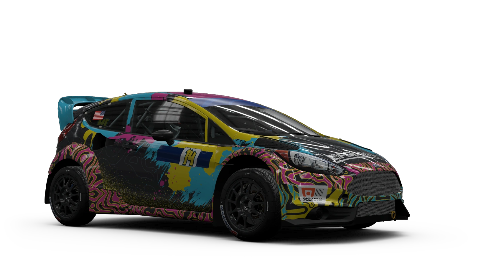 Ford #14 Rahal Letterman Lanigan Racing GRC Fiesta thumbnail