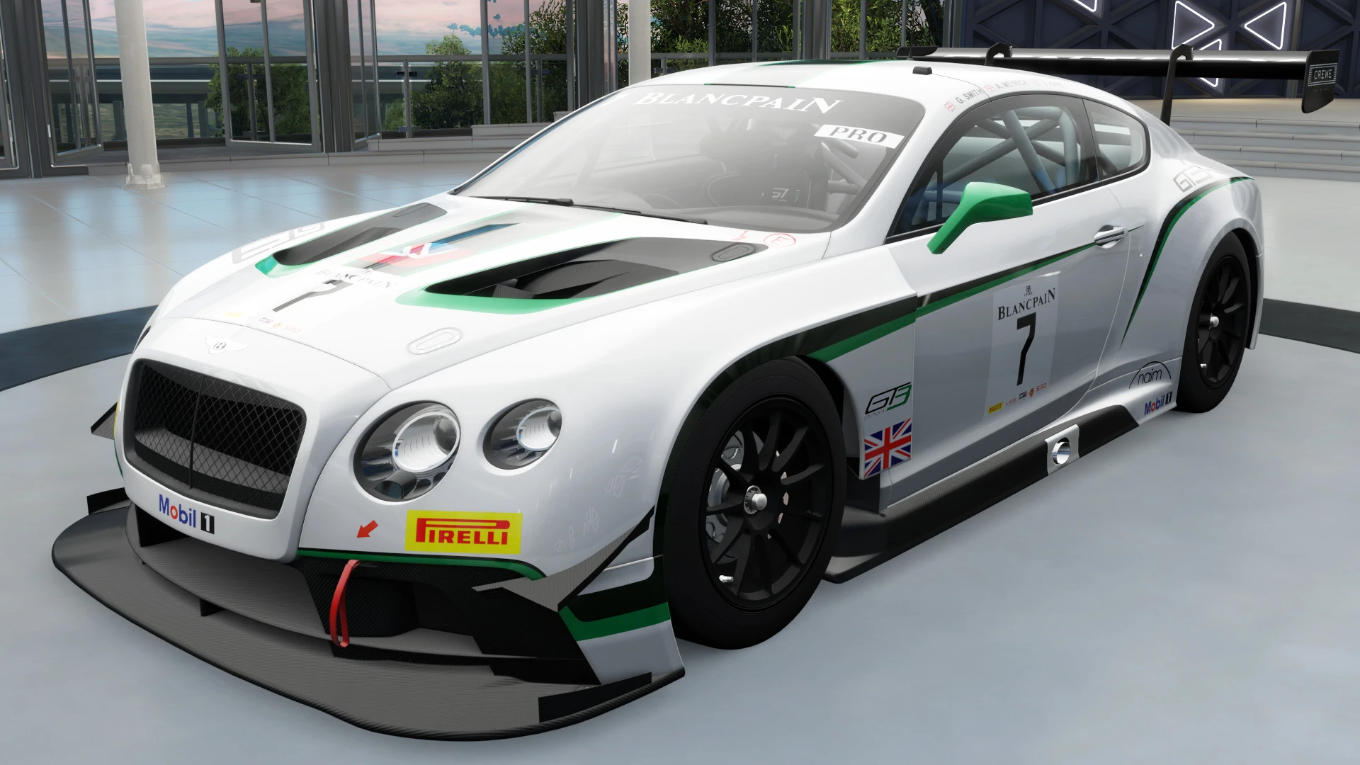 Bentley #7 M-Sport Bentley Continental GT3 thumbnail