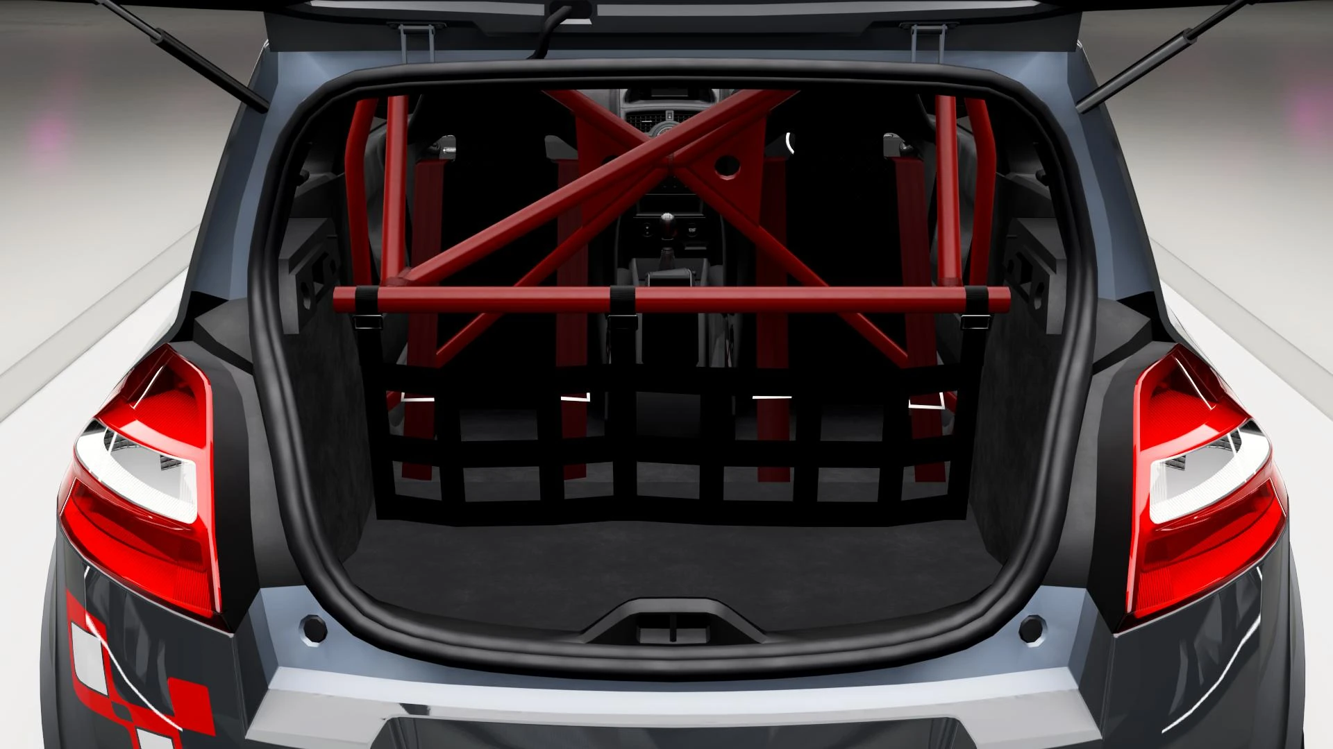 2008 Renault Mégane R26.R - Trunk