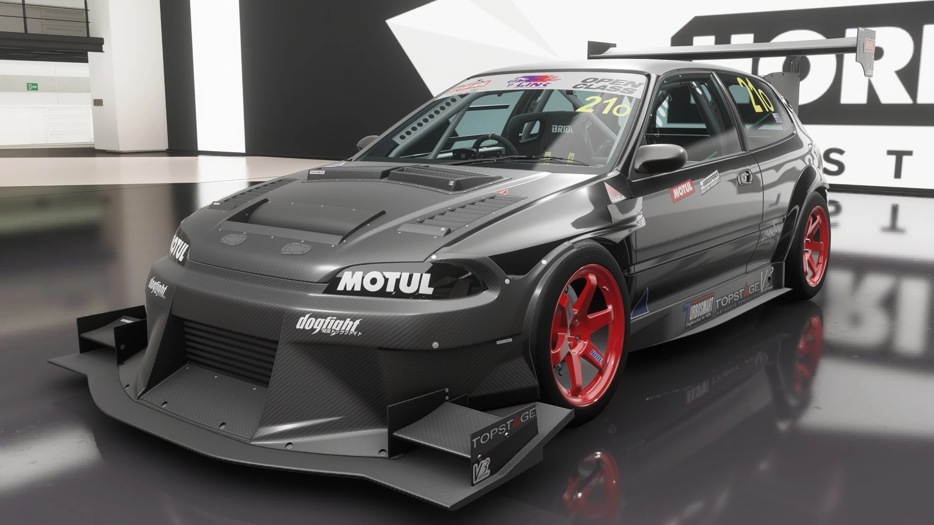 1992 Honda 21 Hardrace/JDMYard Civic WTAC - Front