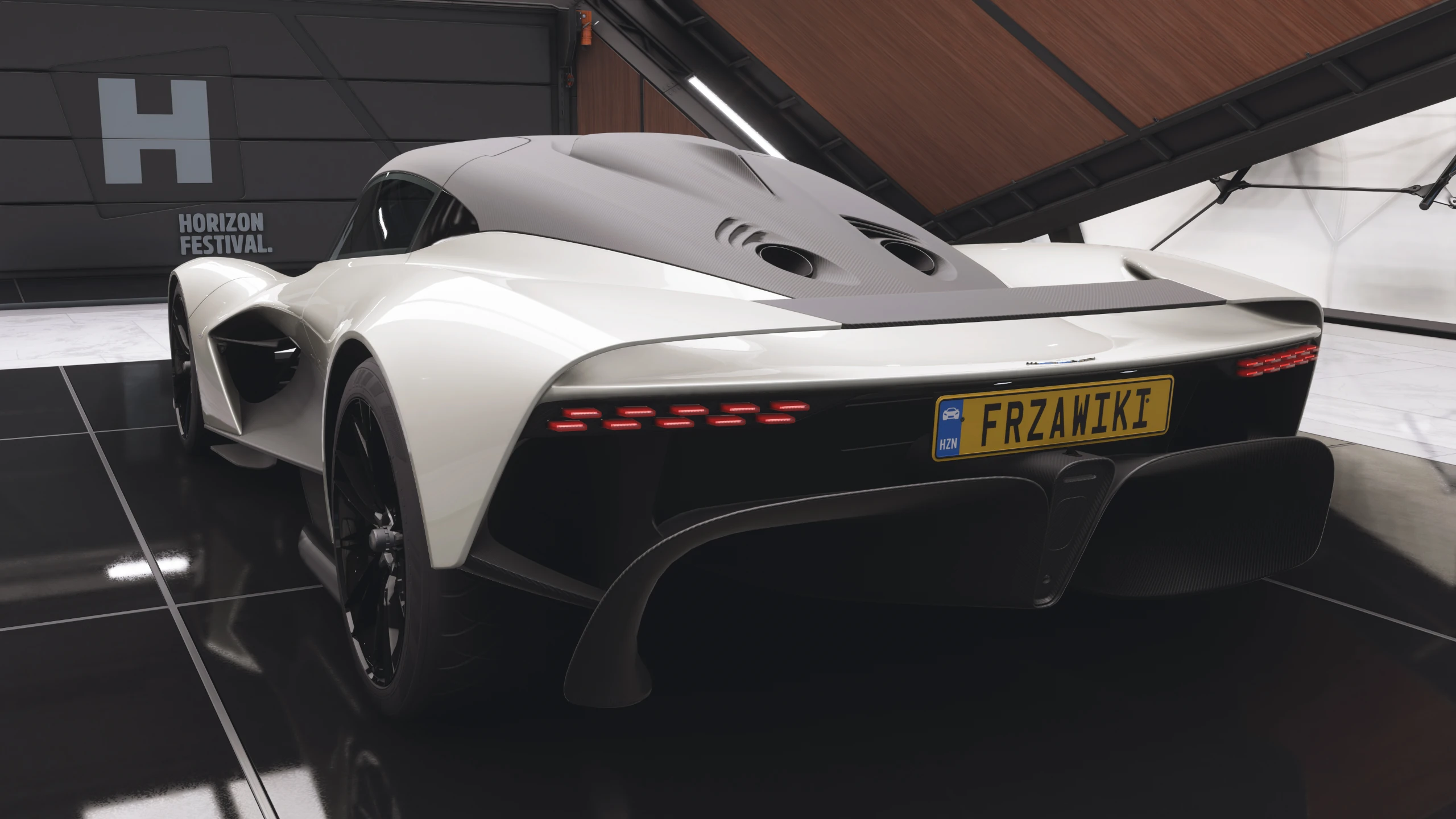 2019 Aston Martin Valhalla Concept Car - Rear