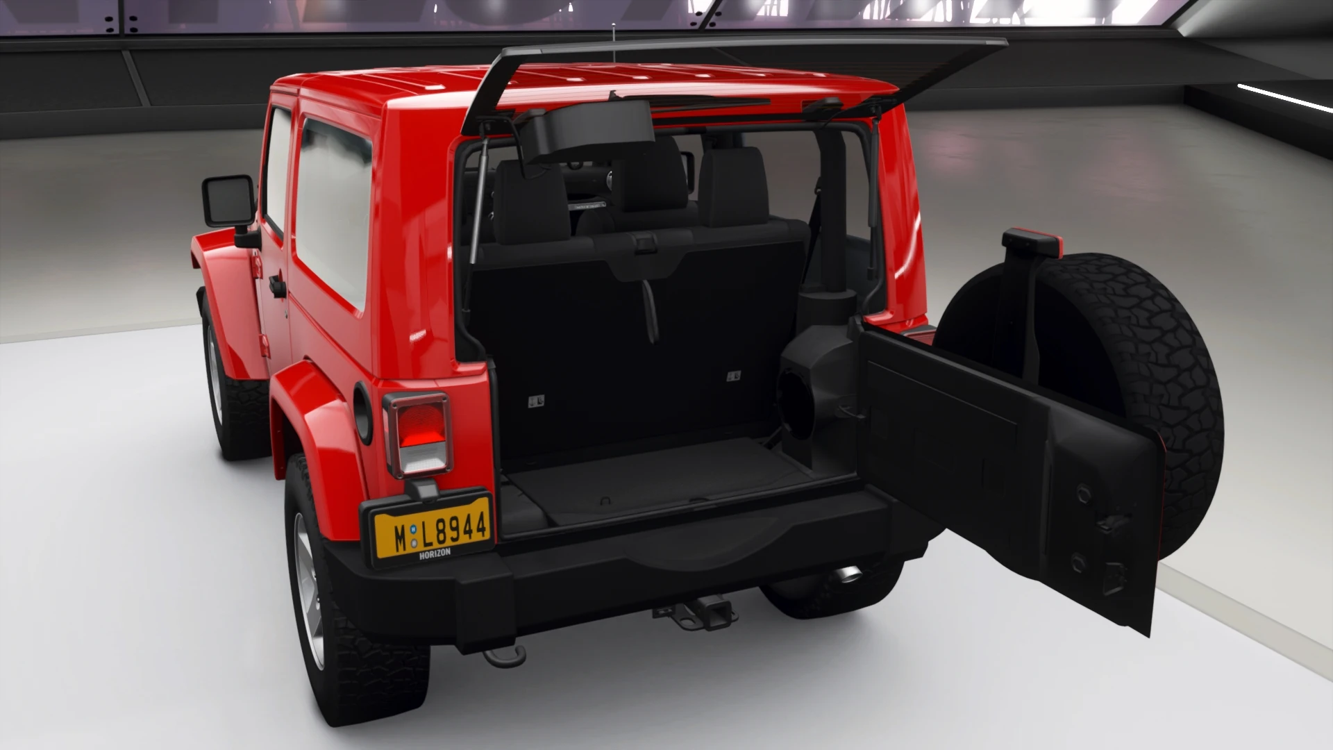 2012 Jeep Wrangler Rubicon - Trunk