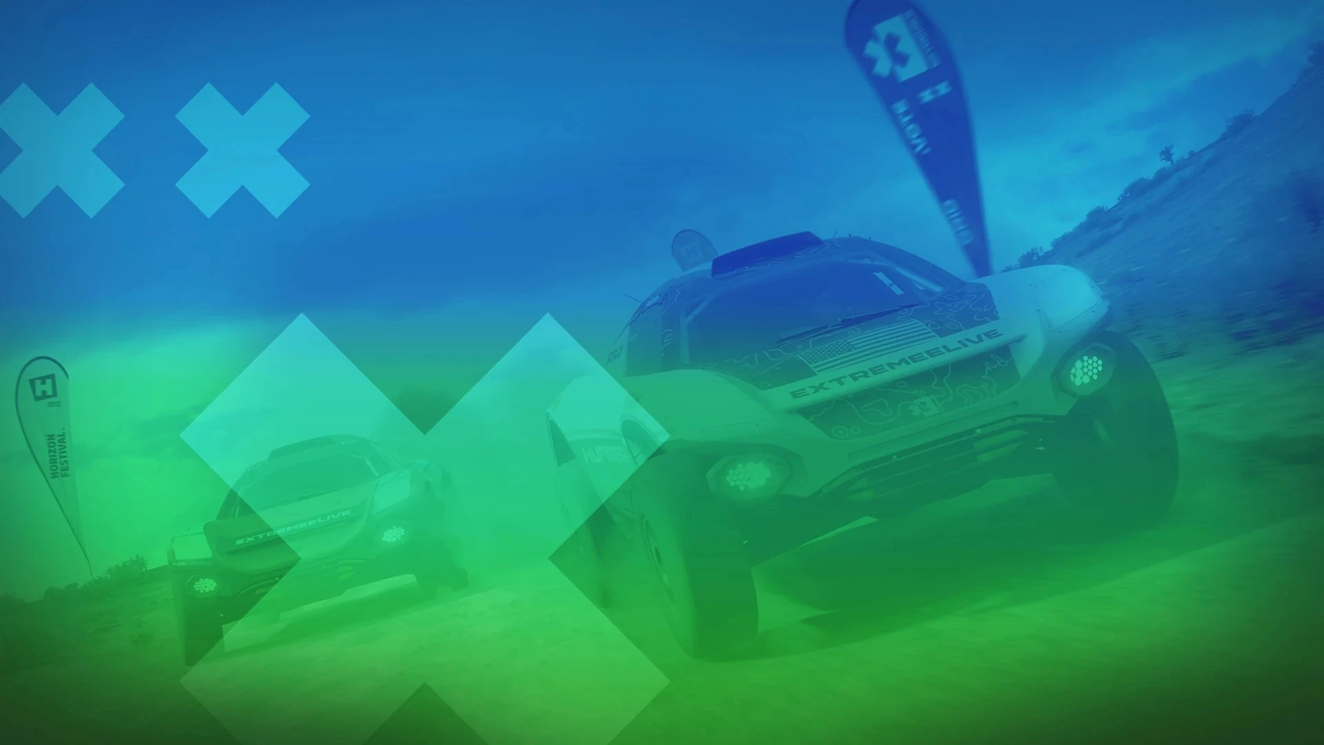 Extreme E #99 Chip Ganassi Racing GMC Hummer EV thumbnail