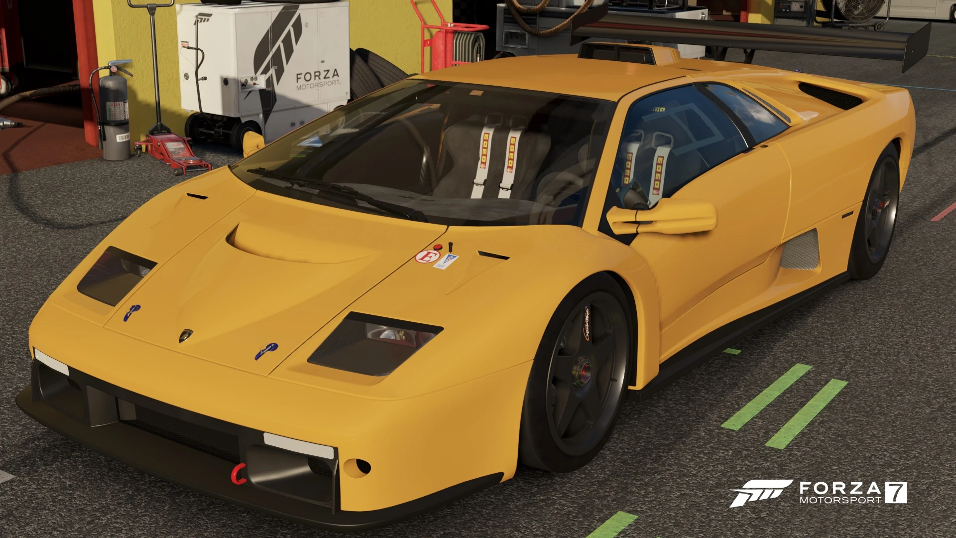 1999 Lamborghini Diablo GTR - Front