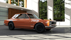 スカイライン2000GT-R ニッサン スカイライン 2000GT-R カスタムホイール(レッド