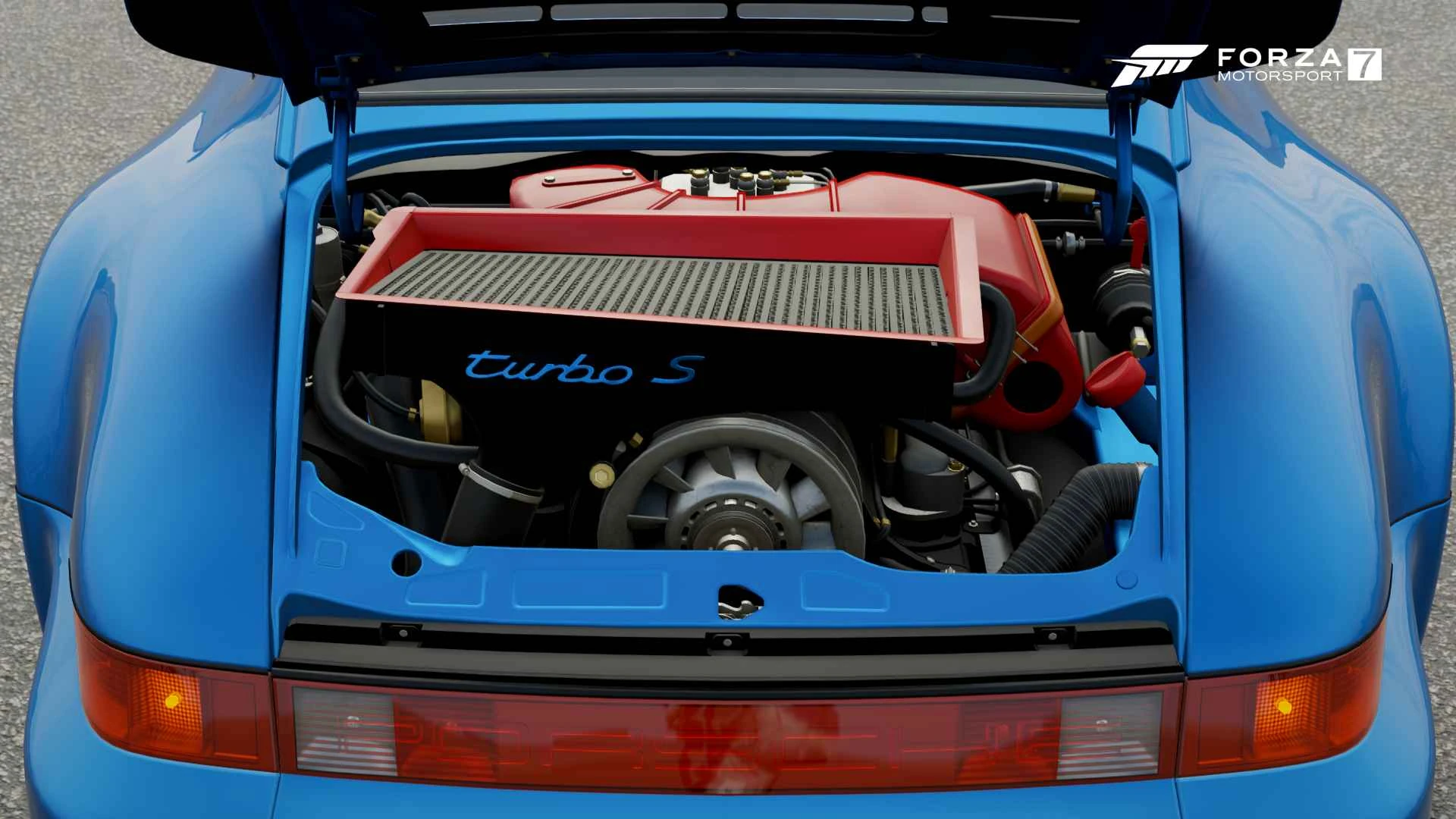 1993 Porsche 911 Turbo S Leichtbau - Engine