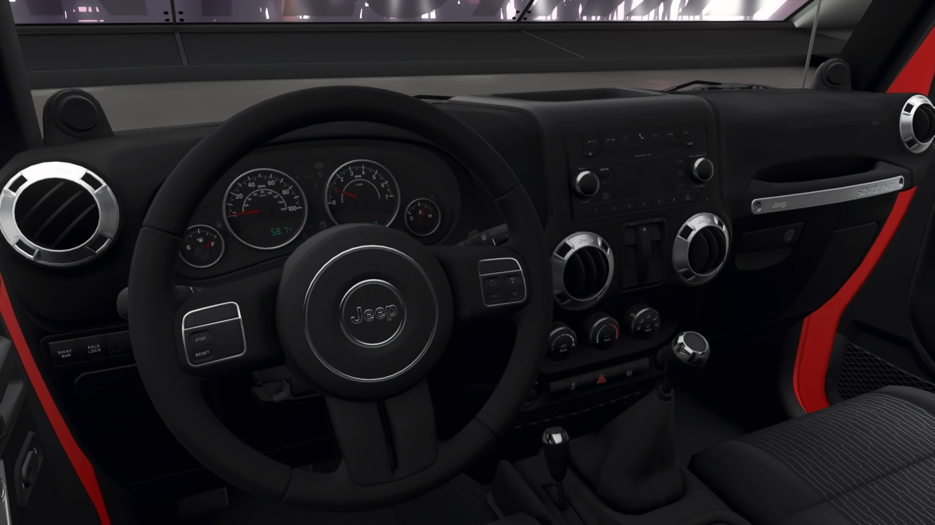 2012 Jeep Wrangler Rubicon - Interior