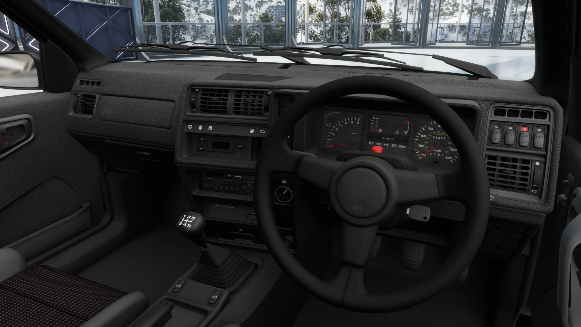 1987 Ford Sierra Cosworth RS500 - Interior