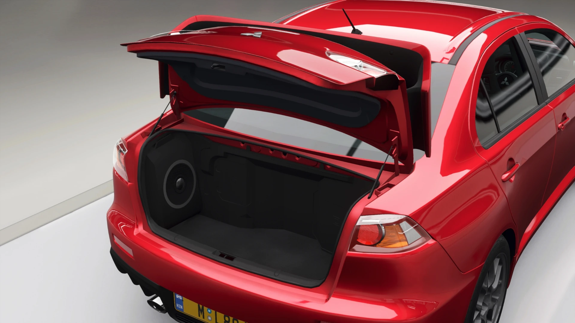 2008 Mitsubishi Lancer Evolution X GSR - Trunk