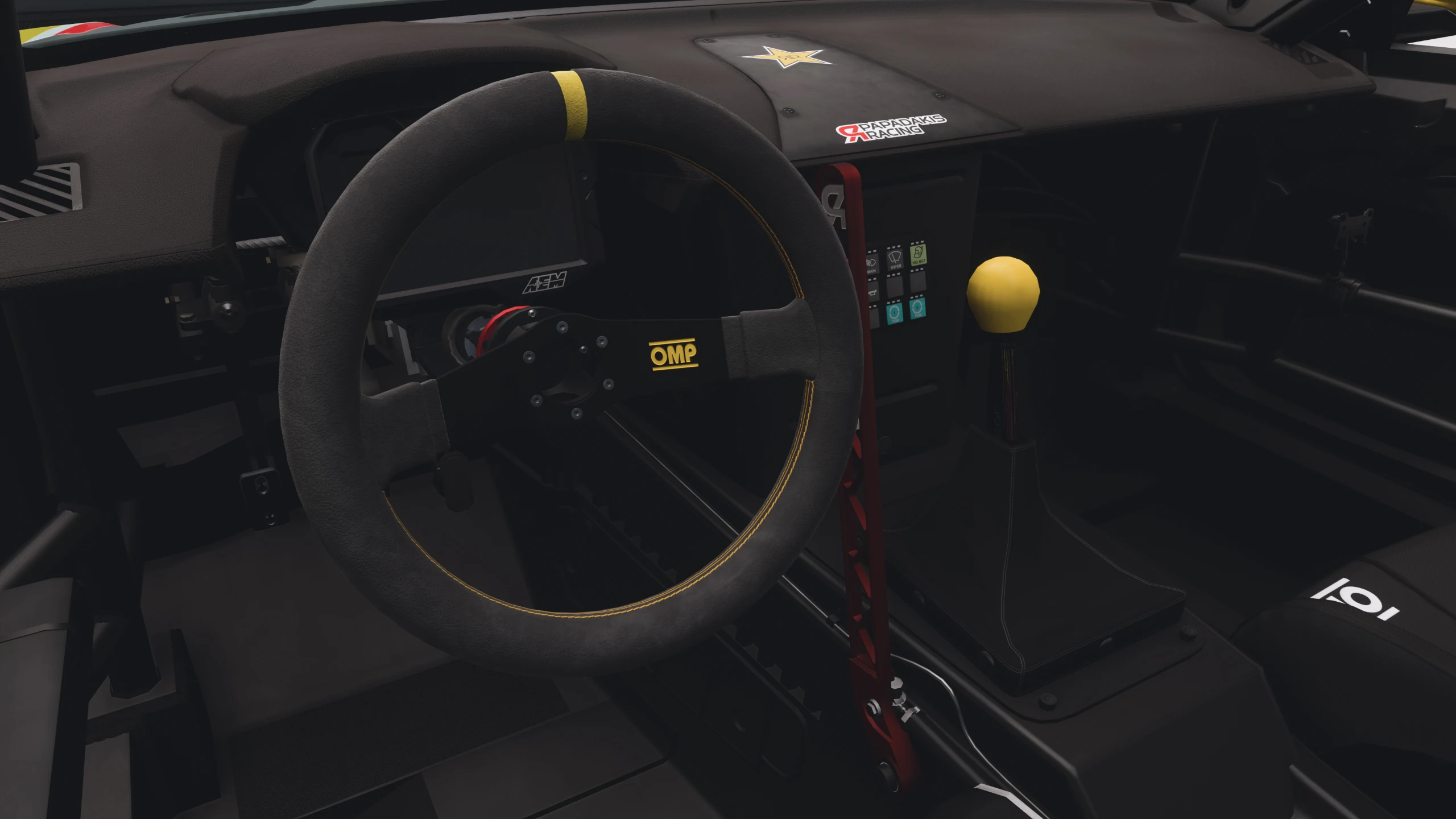 2020 Formula Drift 151 Toyota GR Supra - Dashboard