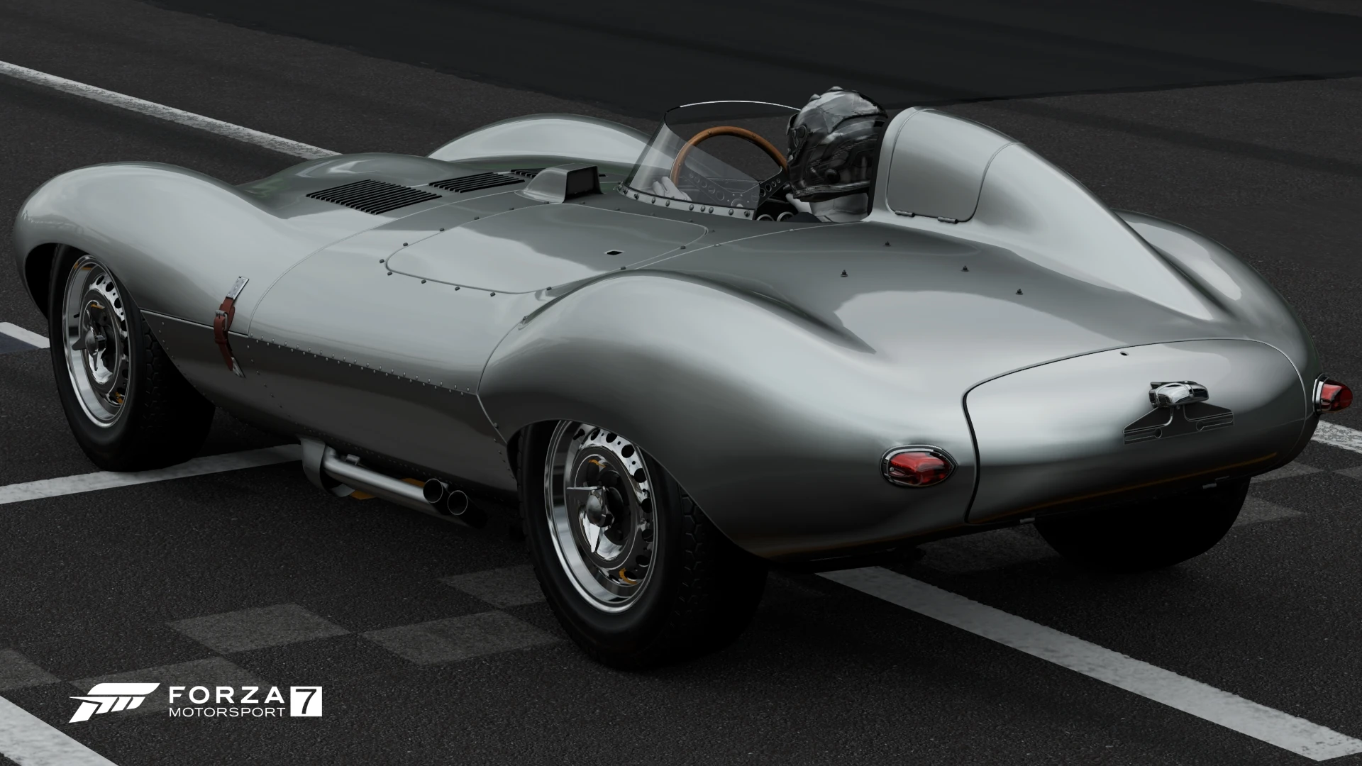 1956 Jaguar D-Type - Rear