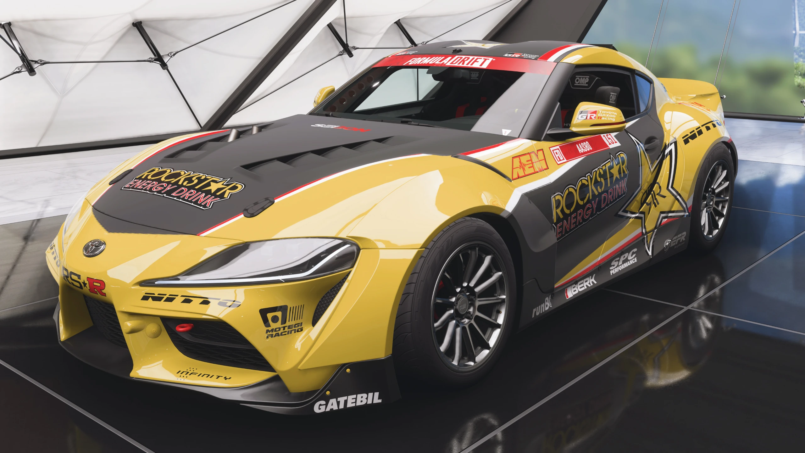2020 Formula Drift 151 Toyota GR Supra - Front