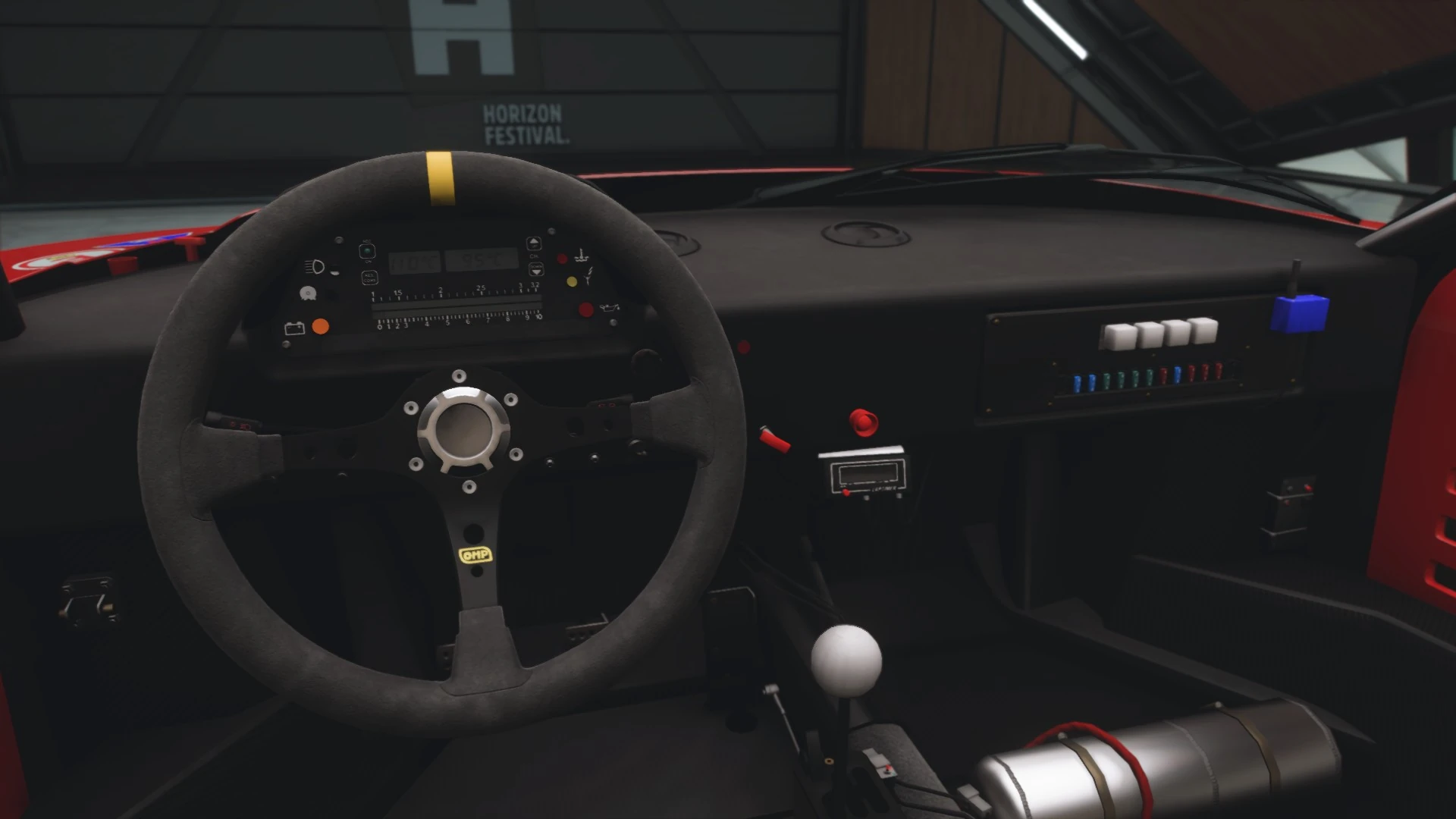 1989 Ferrari F40 Competizione - Dashboard