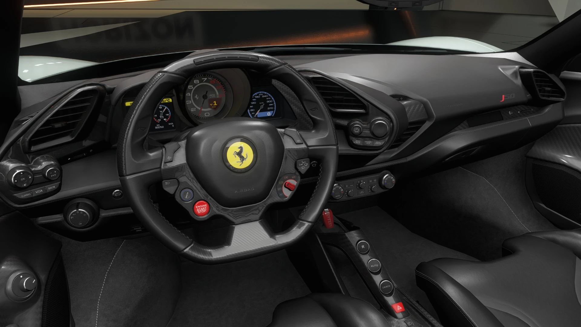 2017 Ferrari J50 Preorder Car - Dashboard