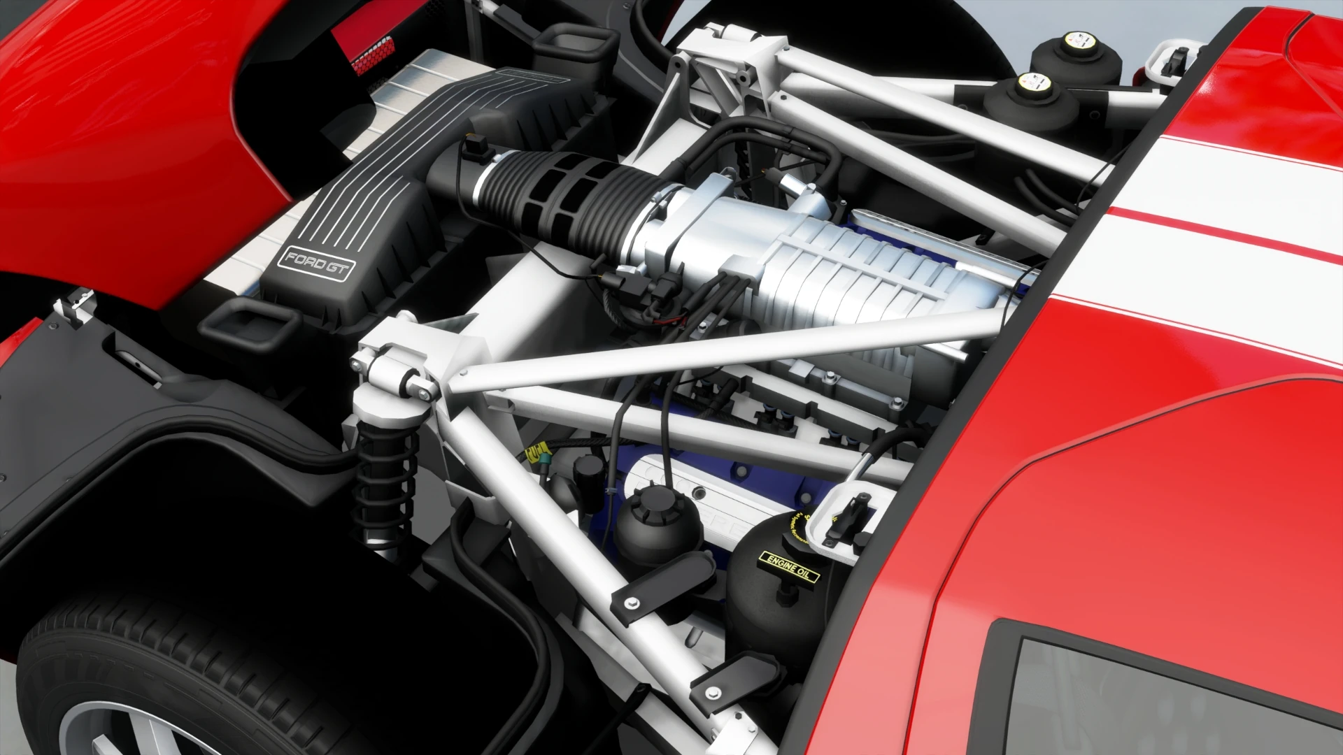 2005 Ford GT - Engine