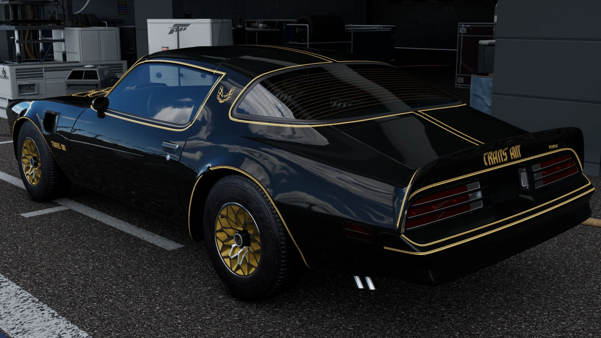 1977 Pontiac Firebird Trans Am - Rear