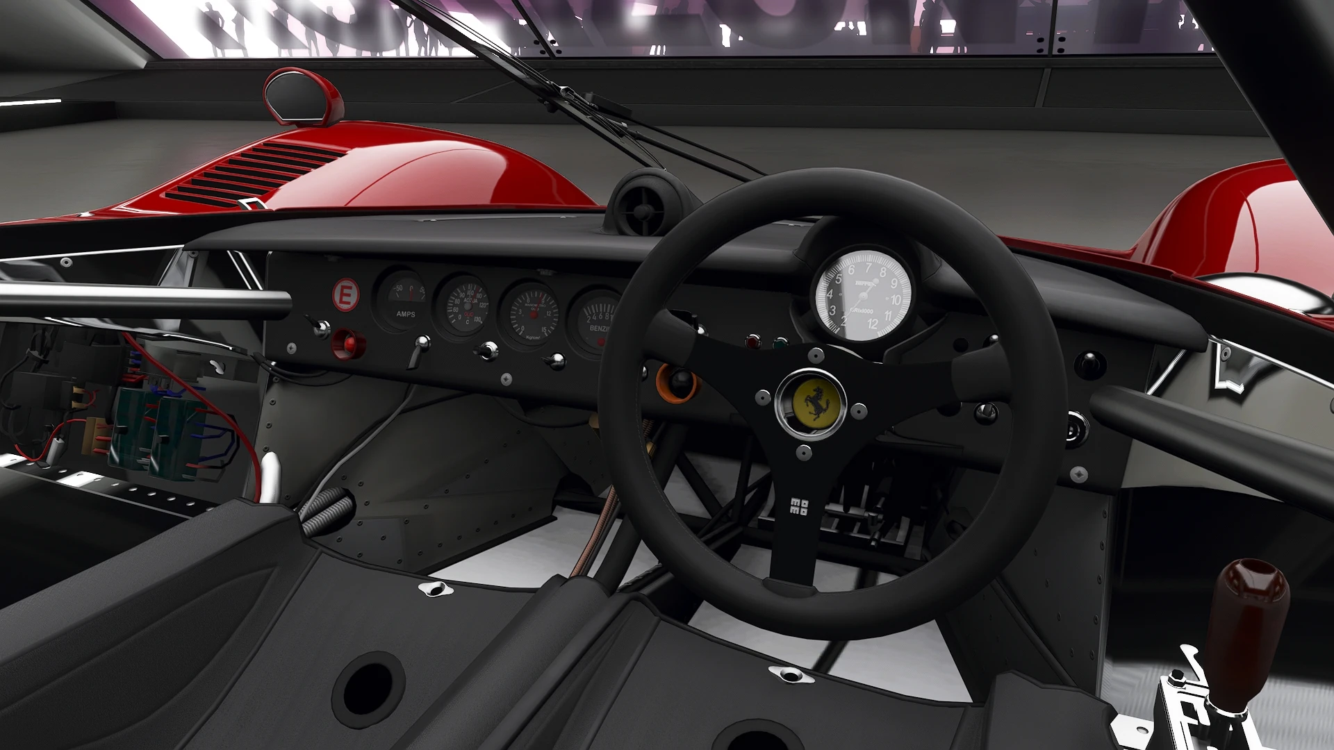 1970 Ferrari 512 S - Dashboard