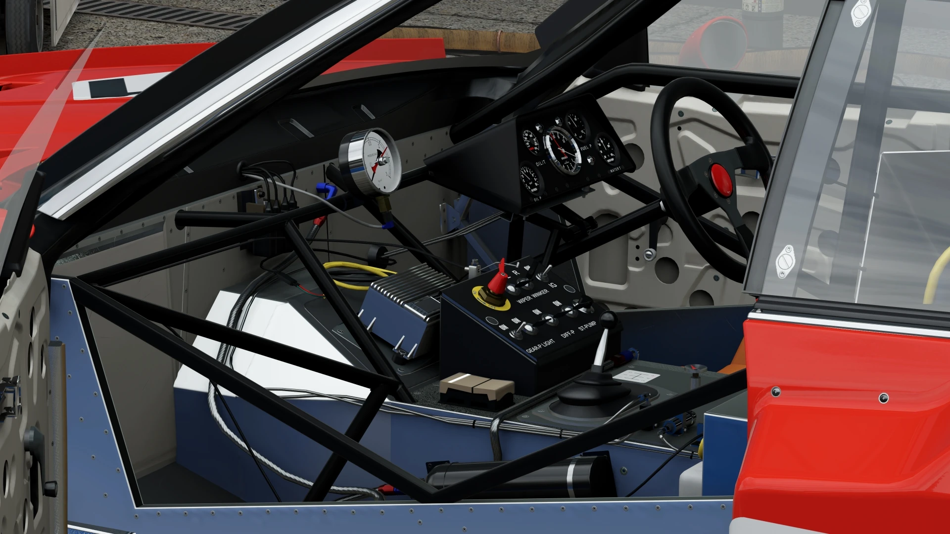 1983 Nissan 11 Tomica Skyline Turbo Super Silhouette - Interior