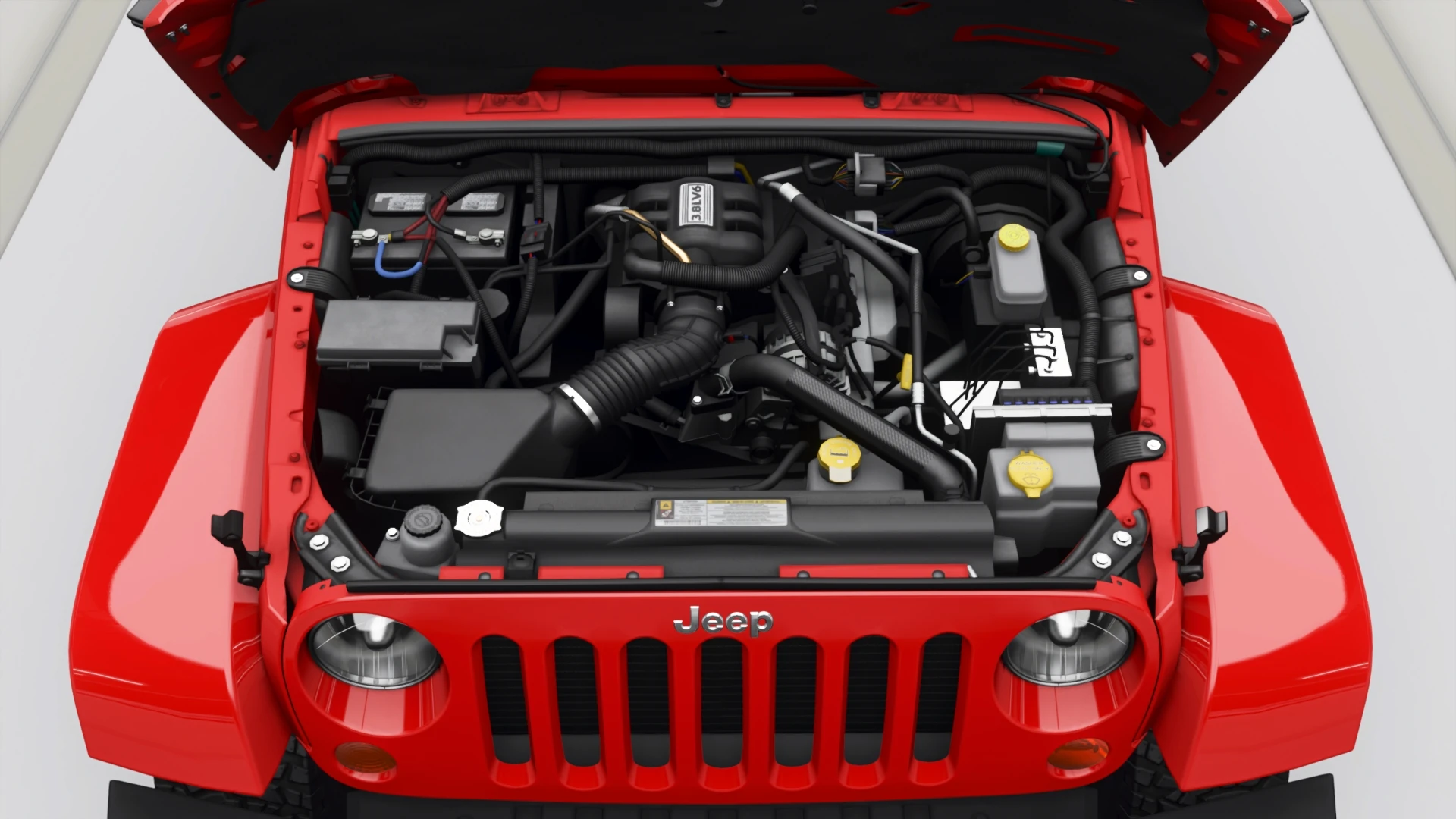 2012 Jeep Wrangler Rubicon - Engine